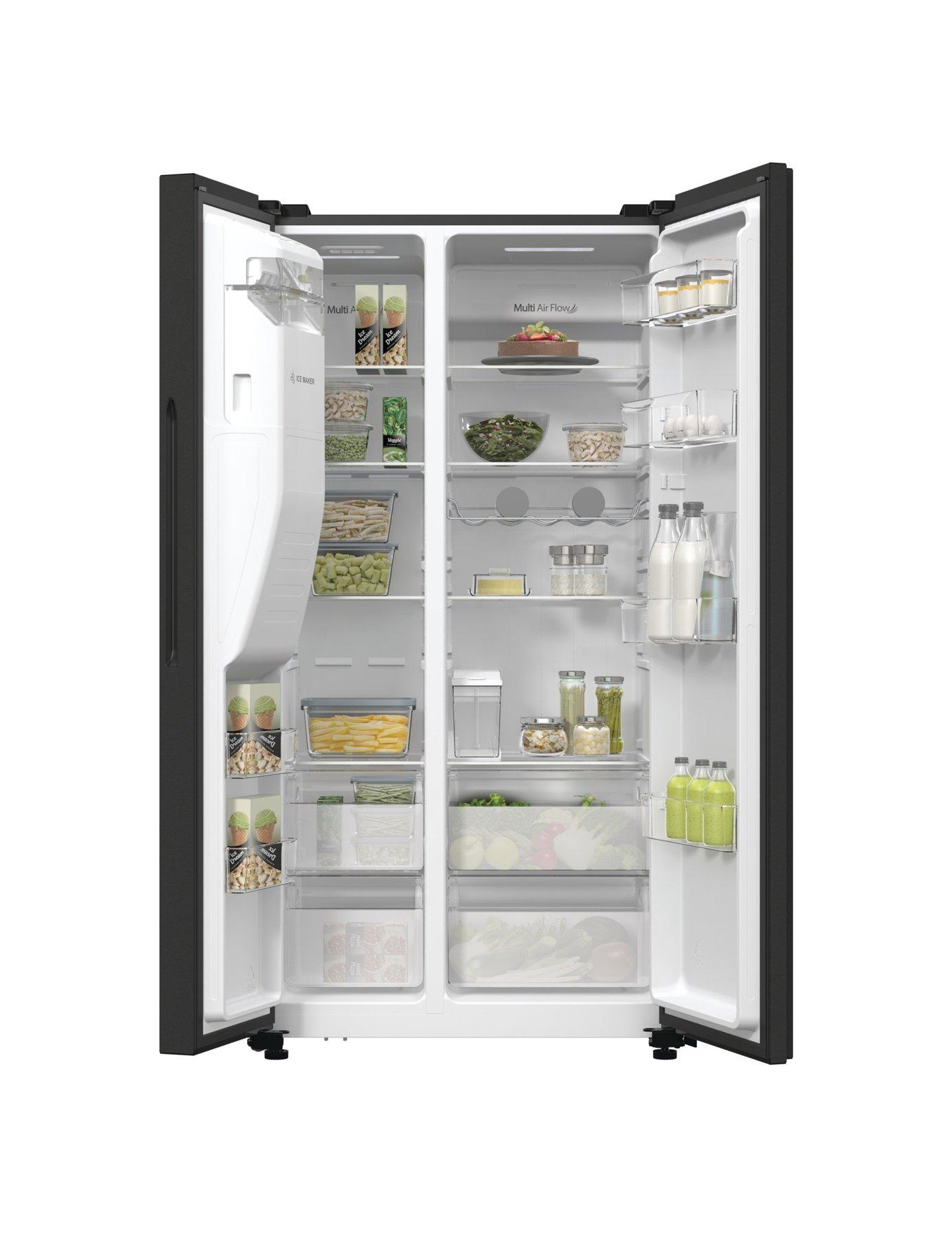 stillFront image of hisense-rs5p535ntfduk-american-side-by-side-refrigerator-non-plumbed-water-amp-ice-d-rated
