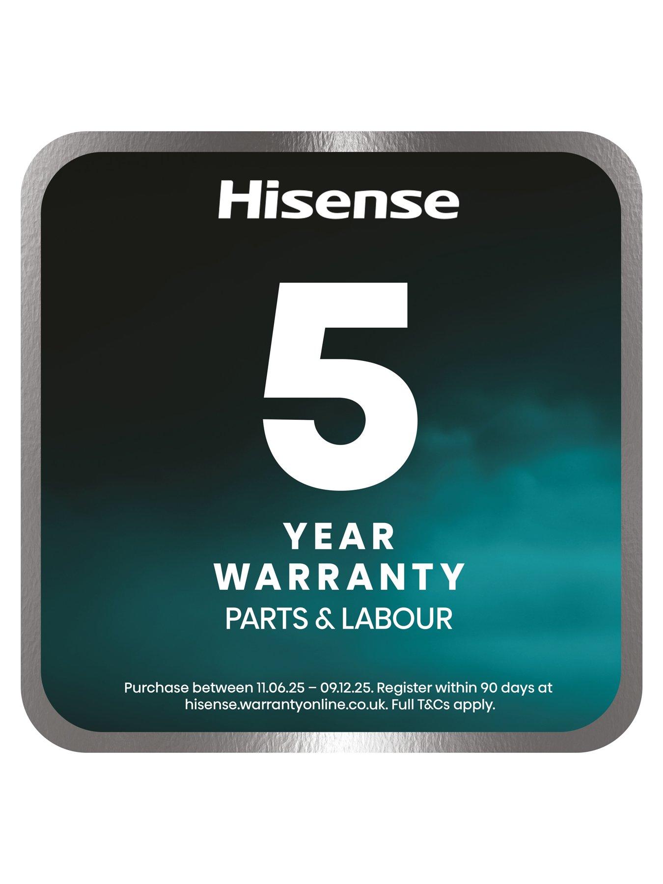 Image 7 of 7 of Hisense RS5P535NTFD American side-by-side refrigerator - Non Plumbed Water &amp; ICE - D-Rated