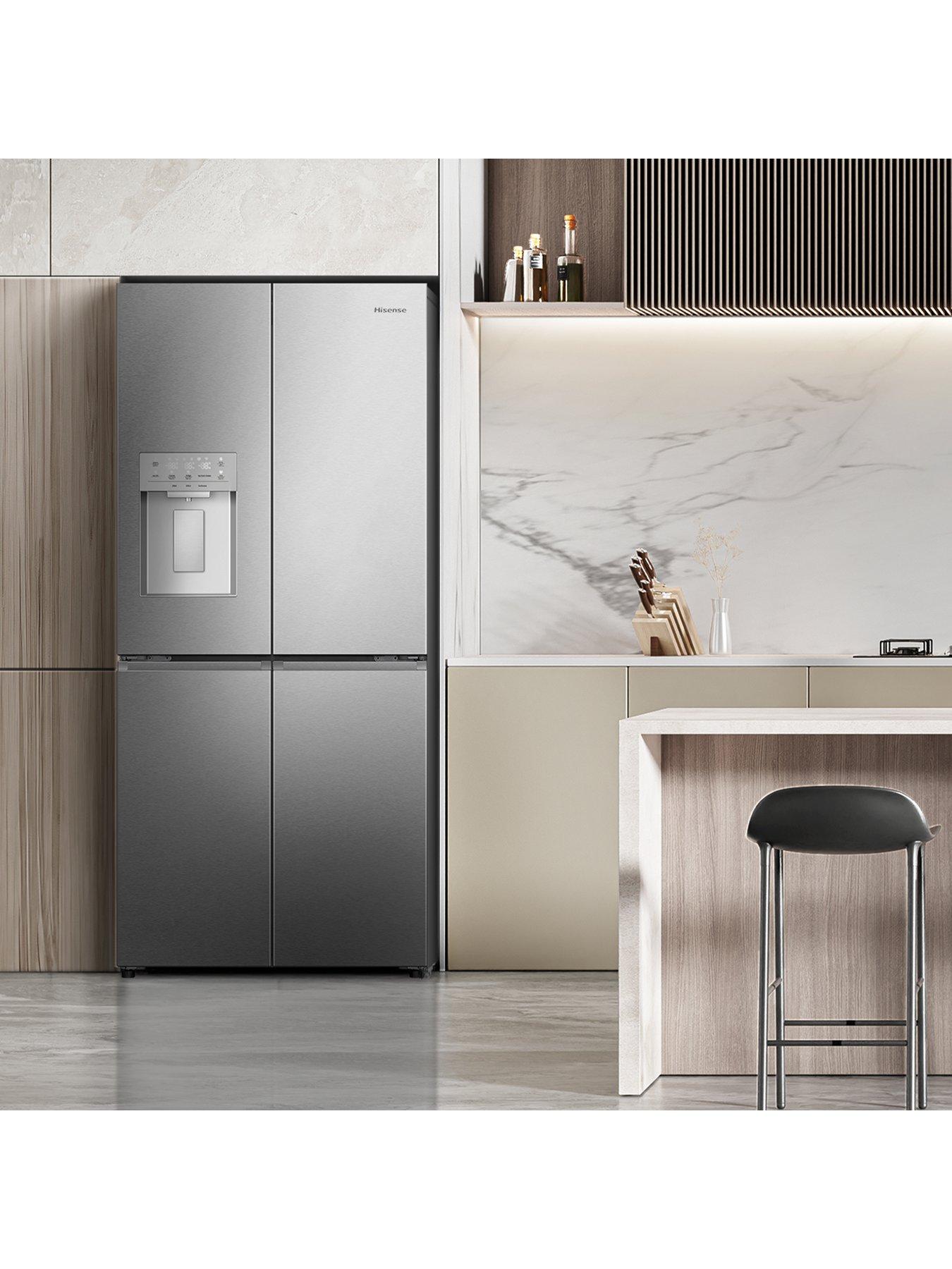  image of hisense-pureflat-slim-rq5p470syidtotal-no-frost-american-fridge-freezer-with-my-fresh-choice-zone-d-rated