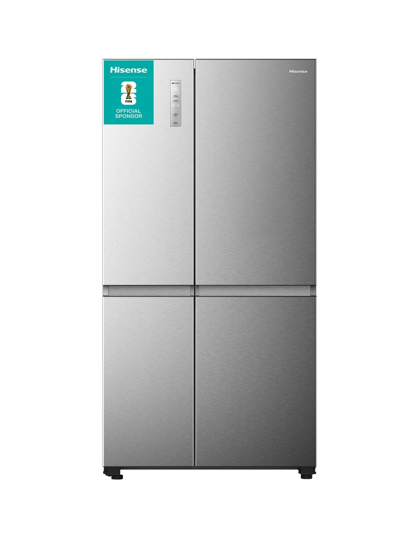  image of hisense-pureflat-rs5p668sscc-american-smart-fridge-freezer-stainless-steel