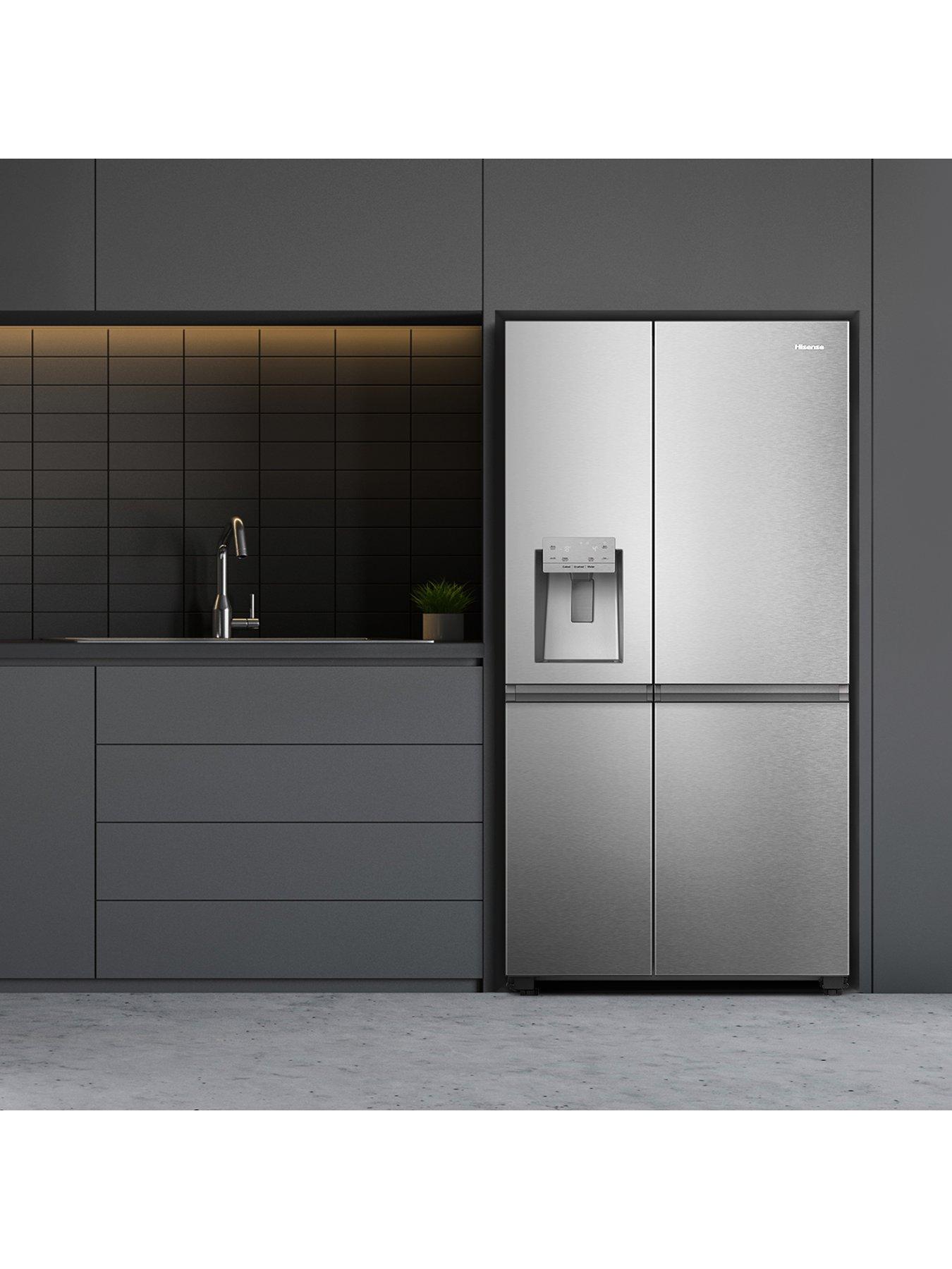Image 5 of 7 of Hisense PureFlat Infinite RS818N4TIC American Smart Fridge Freezer - Stainless Steel- C Rated