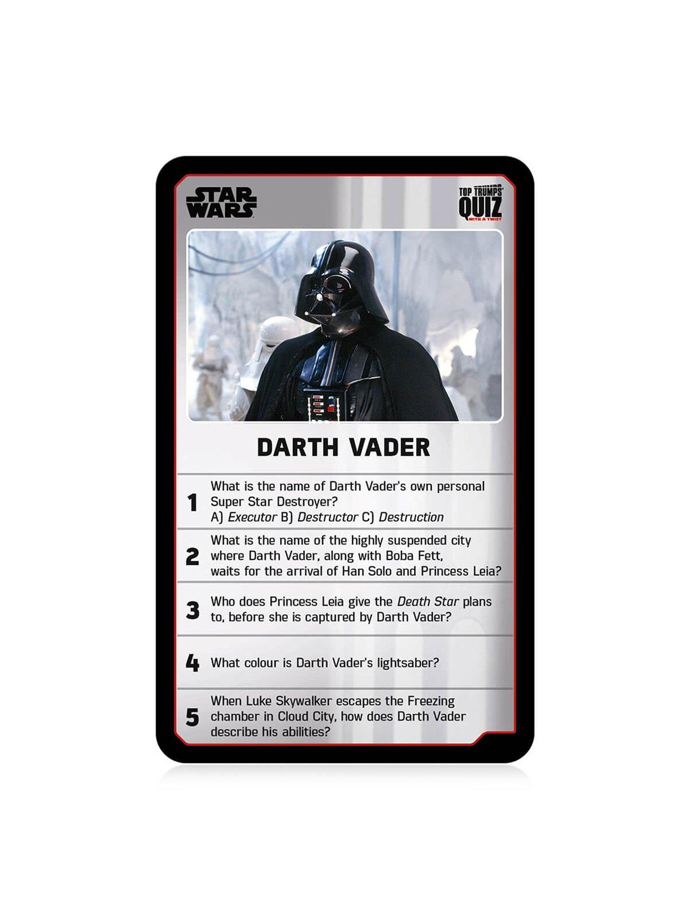  image of top-trumps-star-wars-top-trumps-quiz-card-game