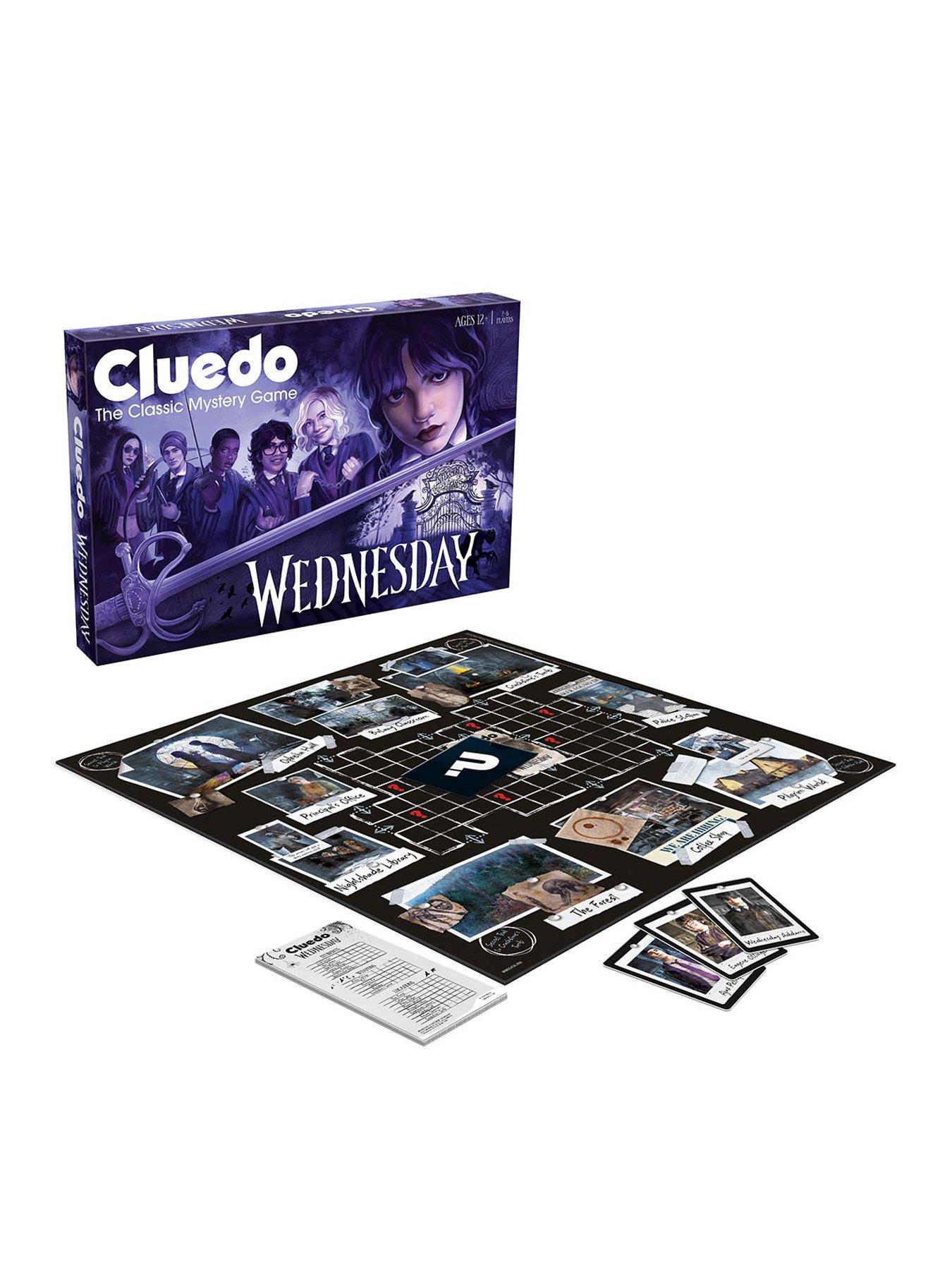  image of cluedo-pcluedo-wednesday-edition-of-the-classic-board-gamep