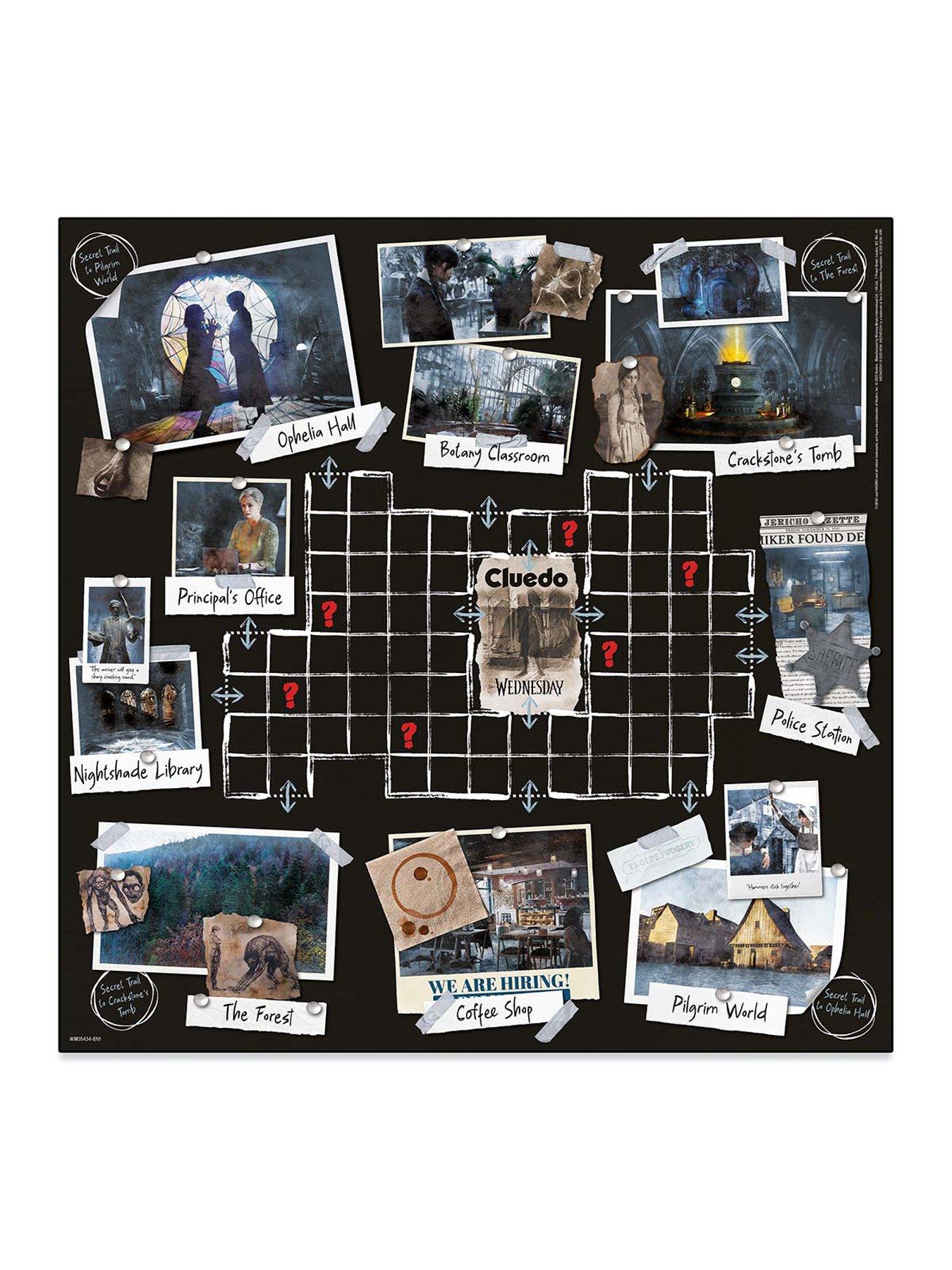  image of cluedo-pcluedo-wednesday-edition-of-the-classic-board-gamep