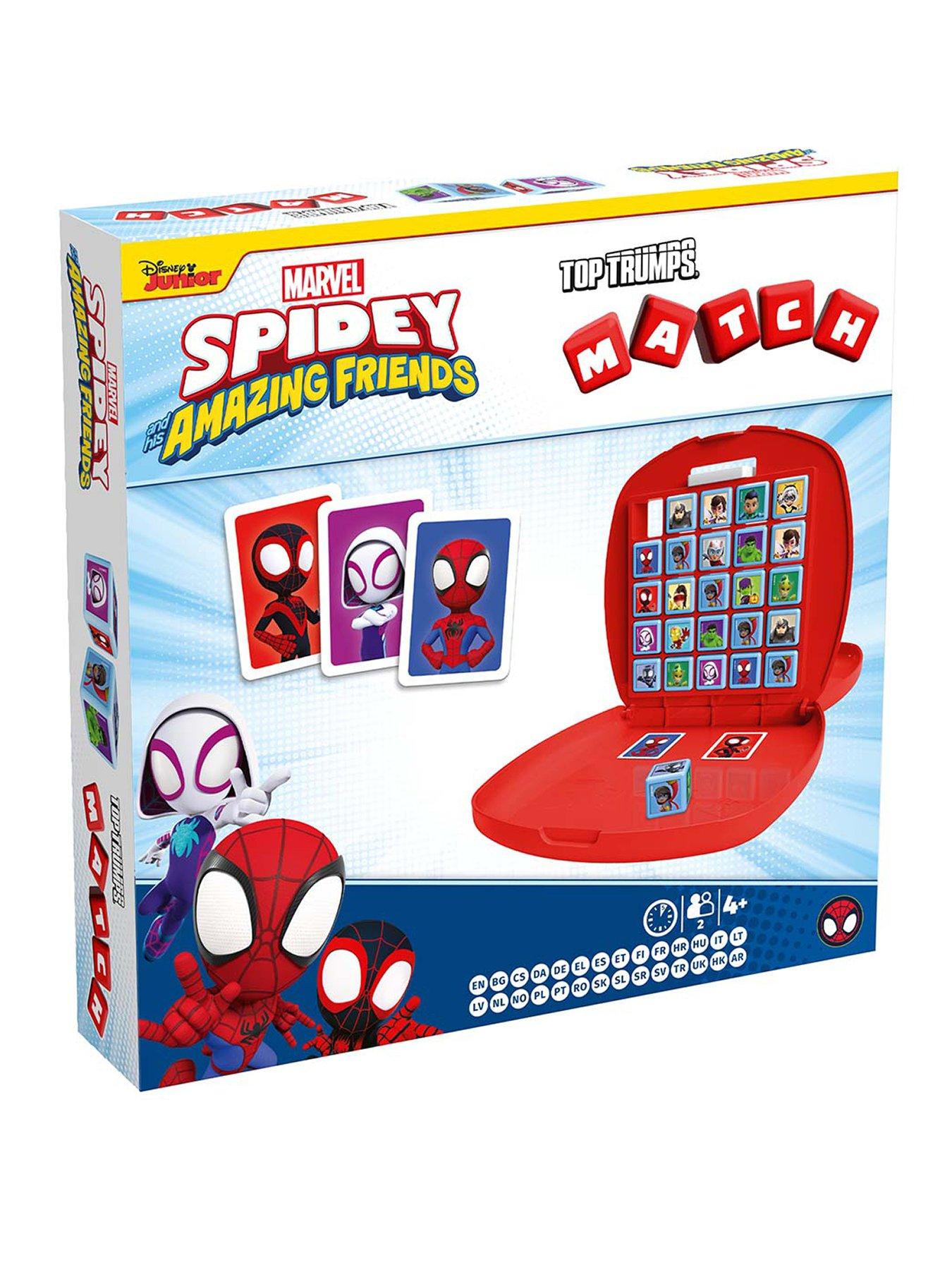 Image 1 of 7 of Spidey Amazing Friends Top Trumps Match Travel-Friendly Board Game