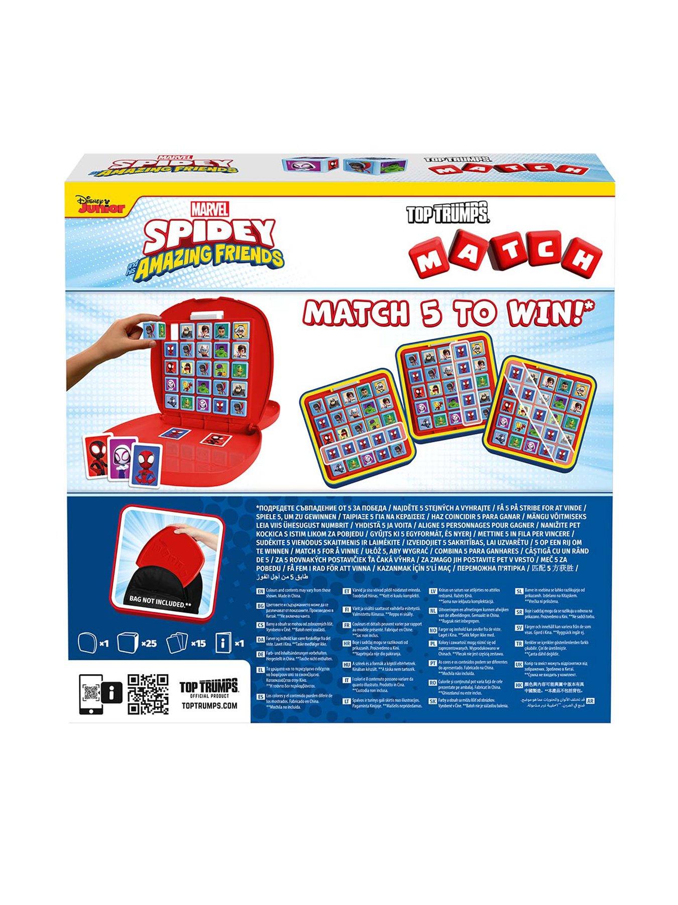 Image 5 of 7 of Spidey Amazing Friends Top Trumps Match Travel-Friendly Board Game