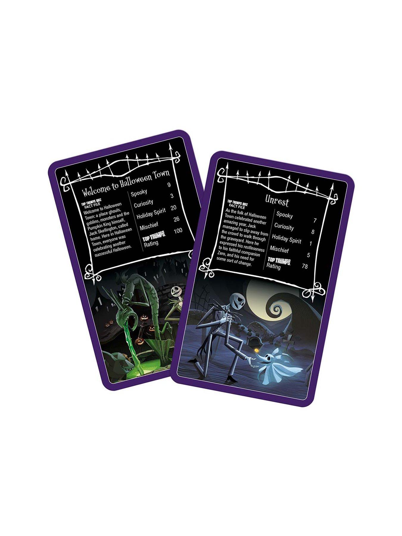 Image 2 of 6 of Top Trumps The Nightmare Before Christmas Card Game