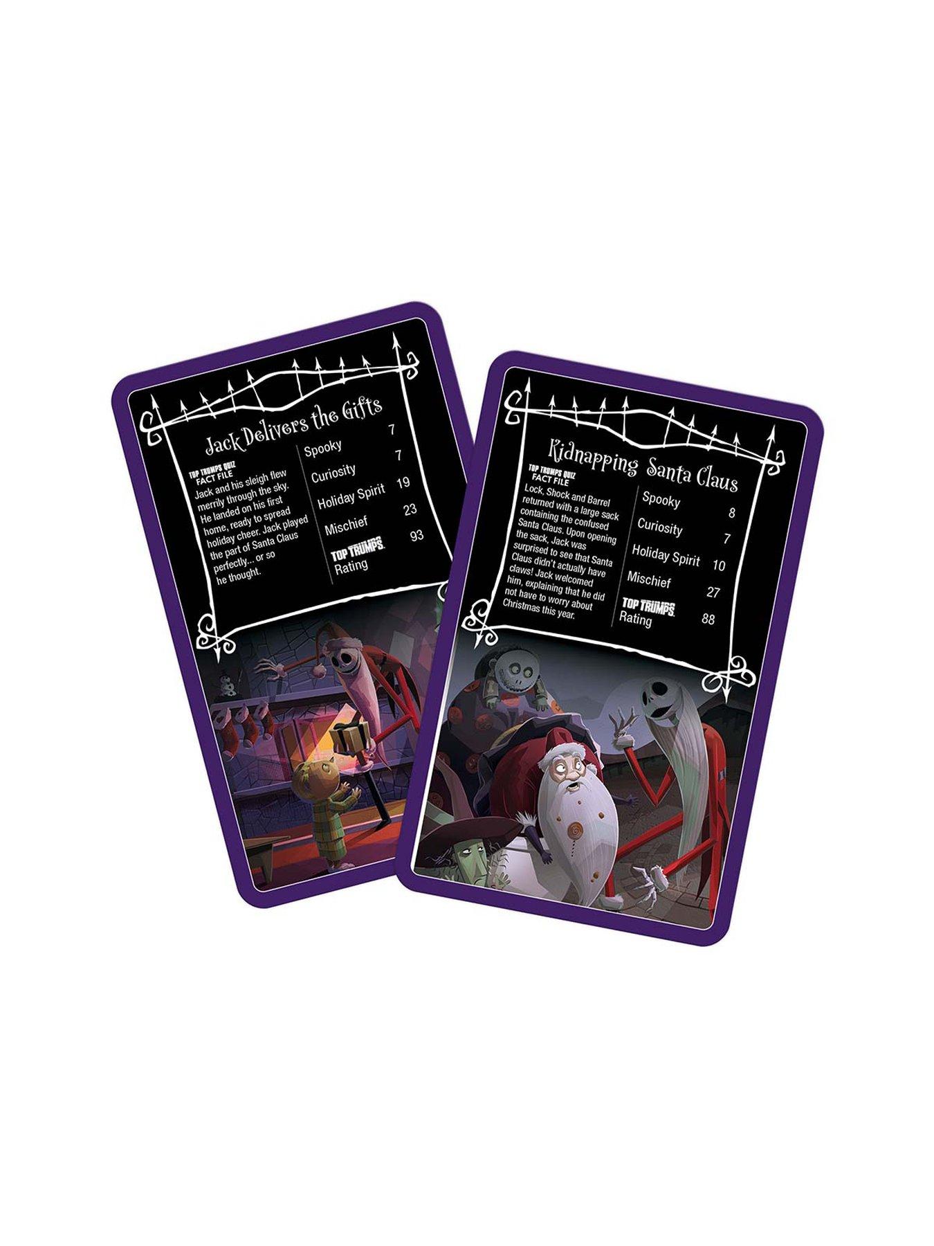 Image 3 of 6 of Top Trumps The Nightmare Before Christmas Card Game