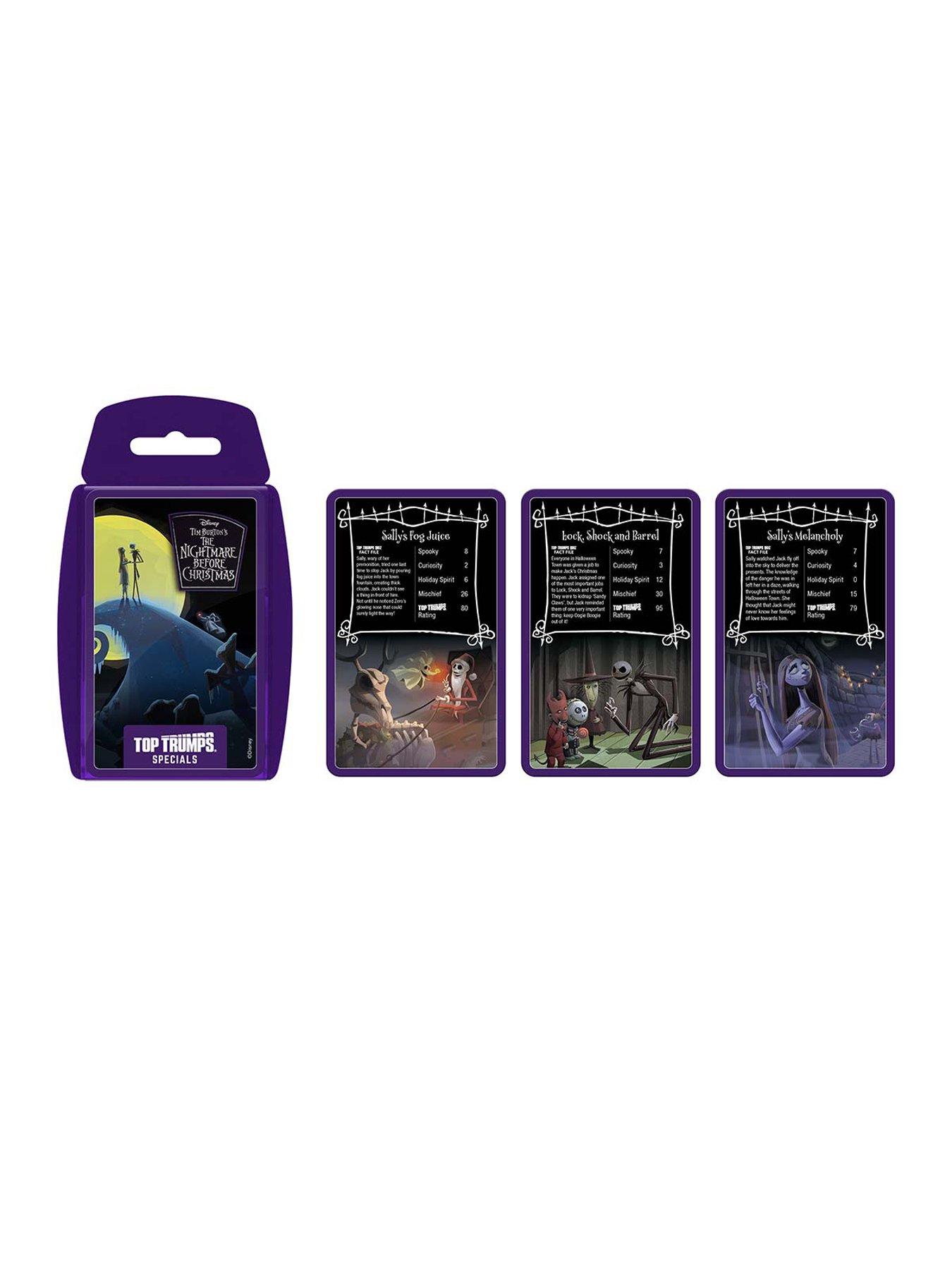Image 4 of 6 of Top Trumps The Nightmare Before Christmas Card Game