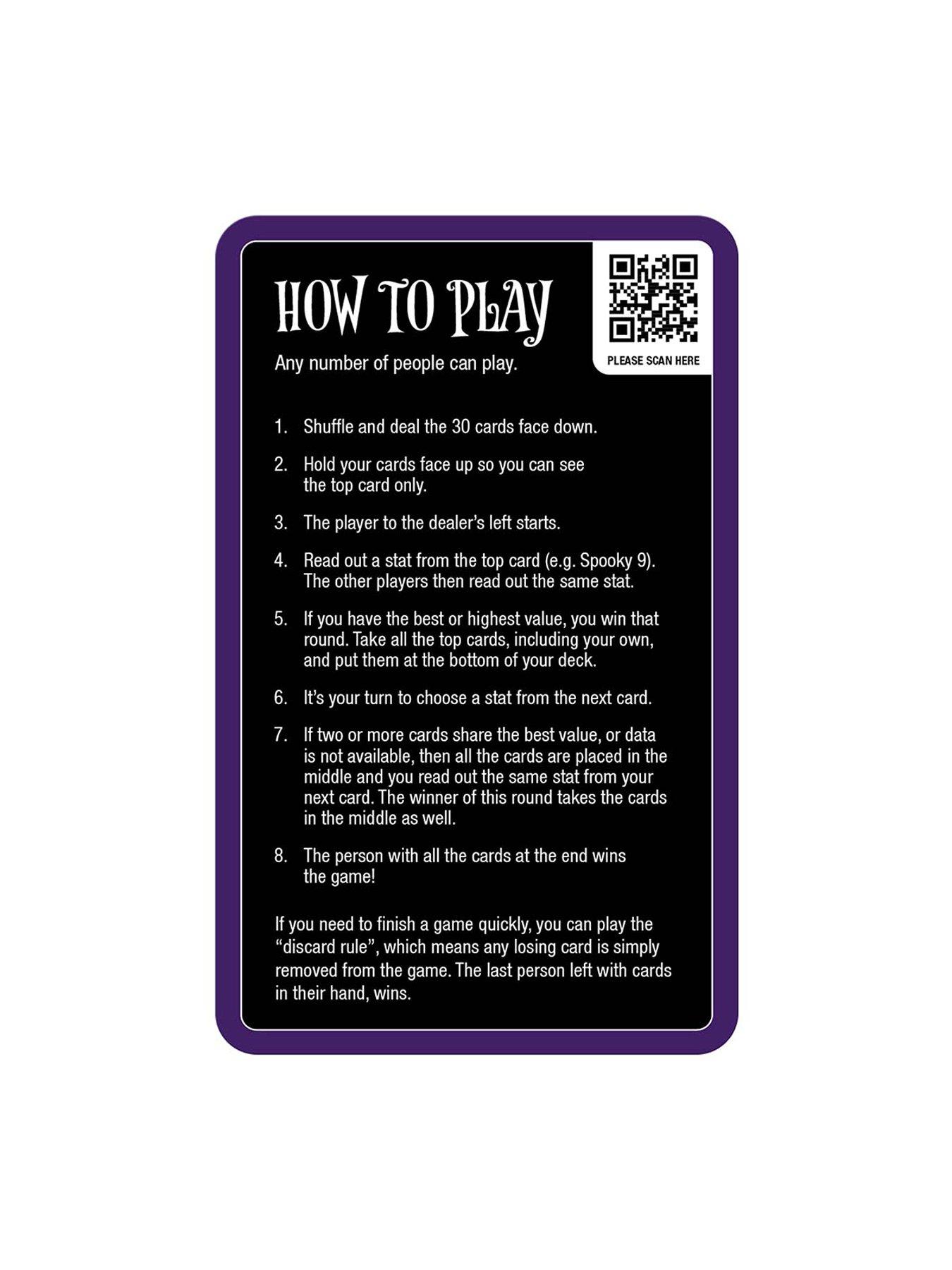 Image 5 of 6 of Top Trumps The Nightmare Before Christmas Card Game