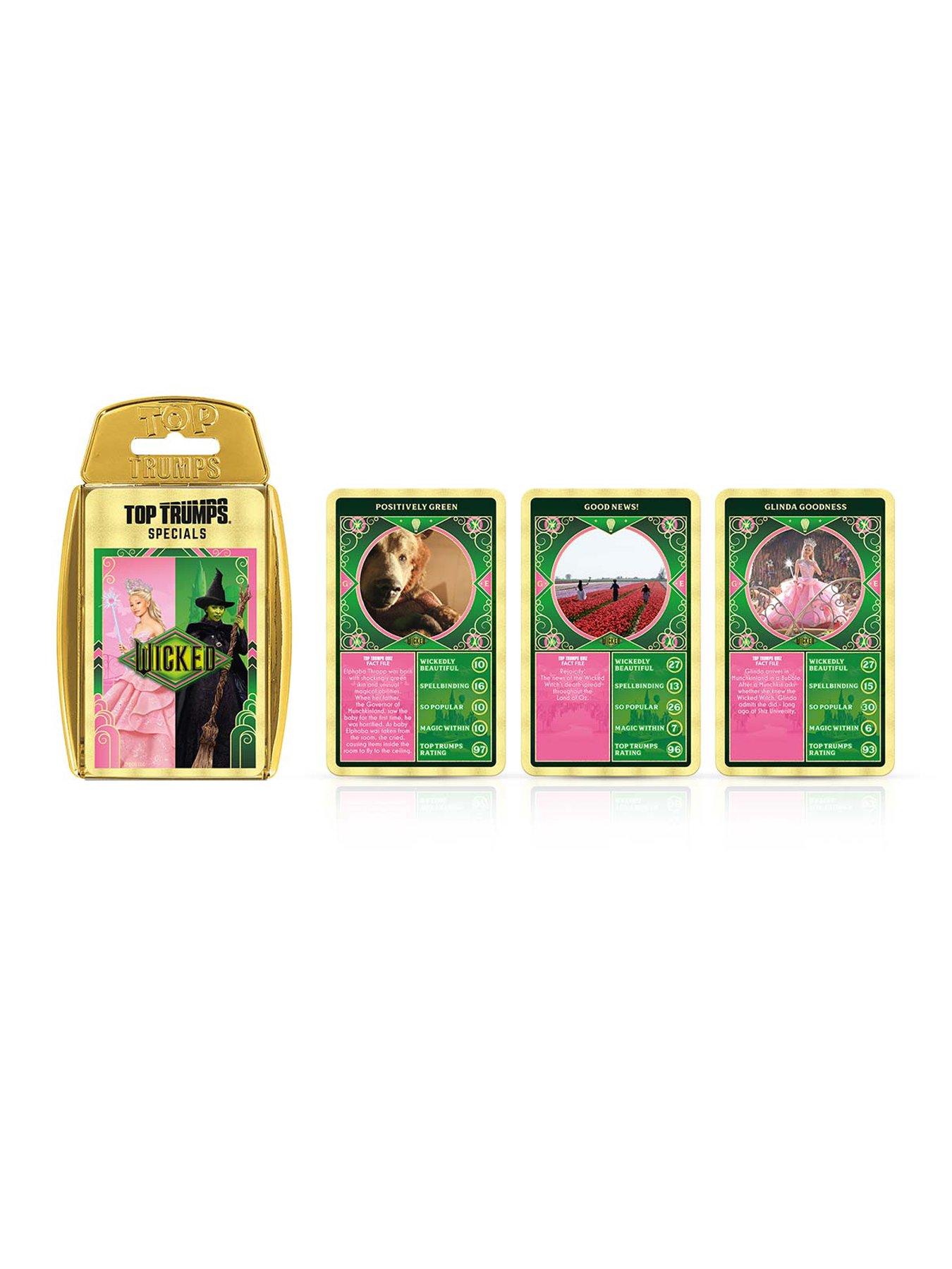  image of top-trumps-wicked-top-trumps-card-game