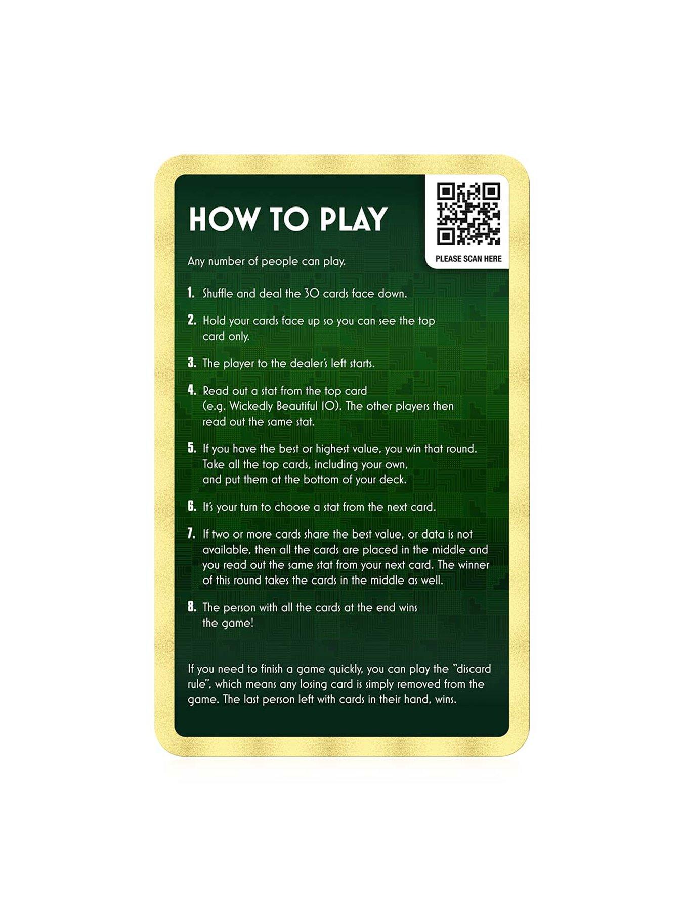  image of top-trumps-wicked-top-trumps-card-game