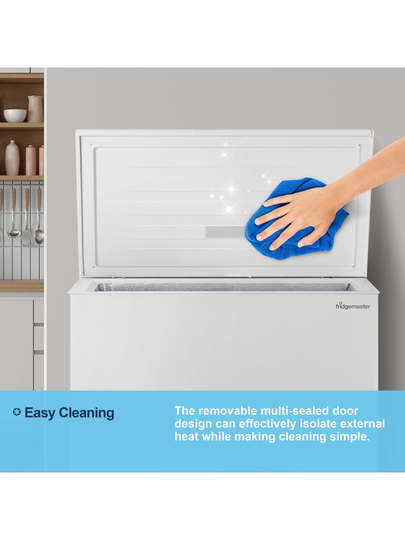 Image 5 of 7 of Fridgemaster MCF198E Chest Freezer - White - E Rated