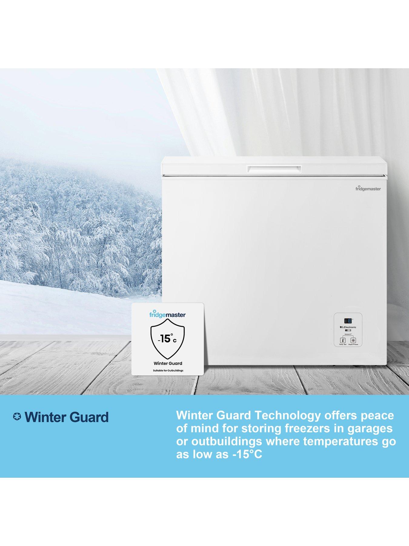 Image 6 of 7 of Fridgemaster MCF198E Chest Freezer - White - E Rated