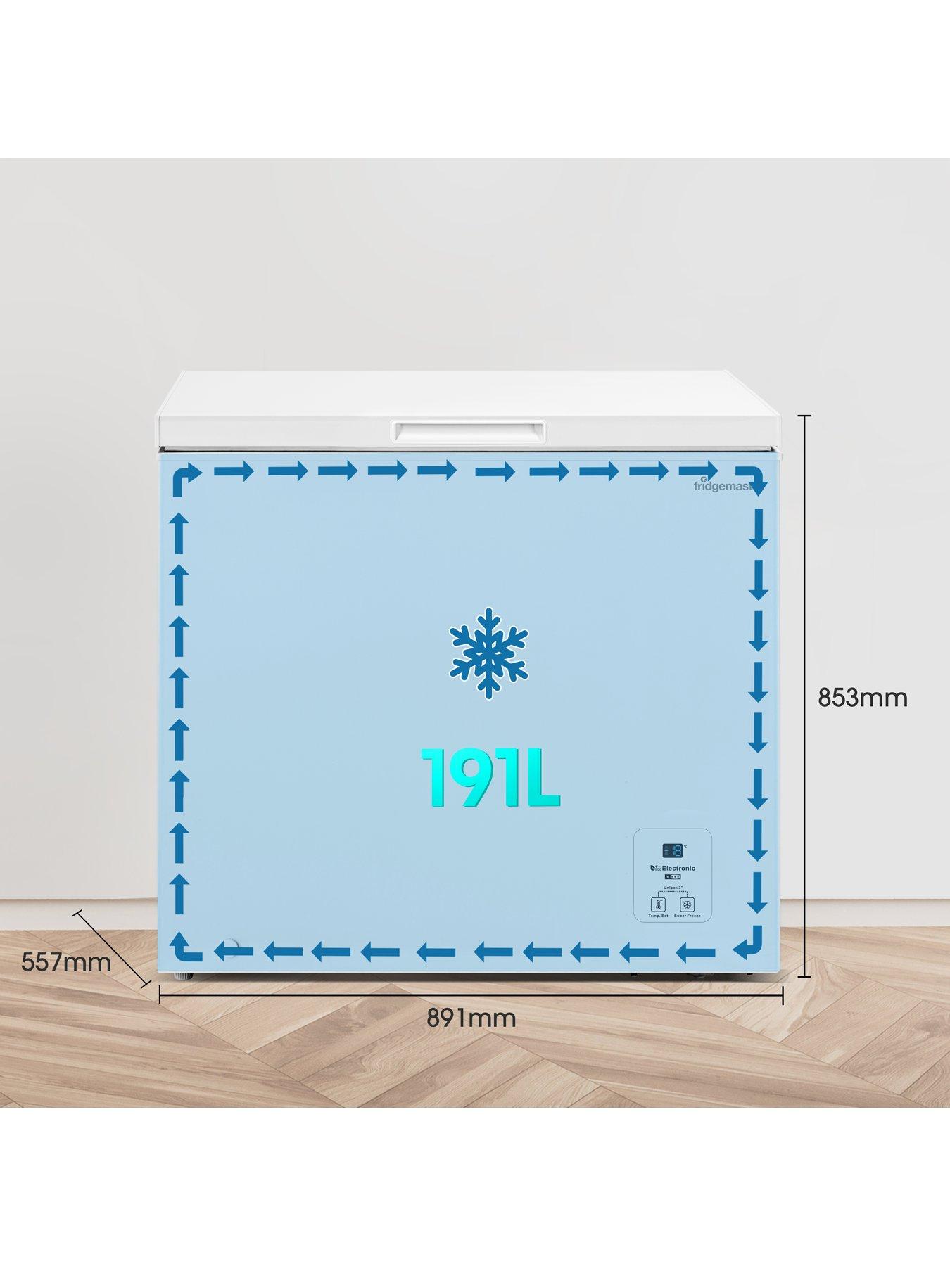 Image 7 of 7 of Fridgemaster MCF198E Chest Freezer - White - E Rated