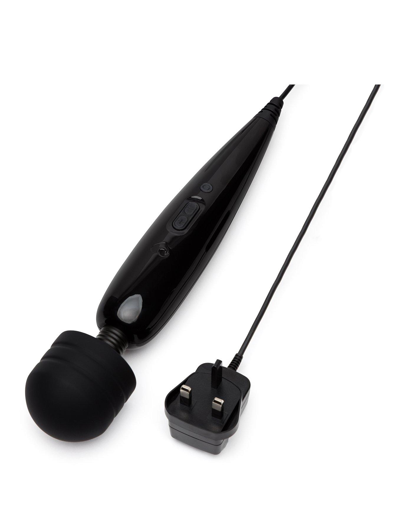 Lovehoney Classic Wand 2.0 Extra Powerful Multispeed Massage Vibrator Black  | Littlewoods