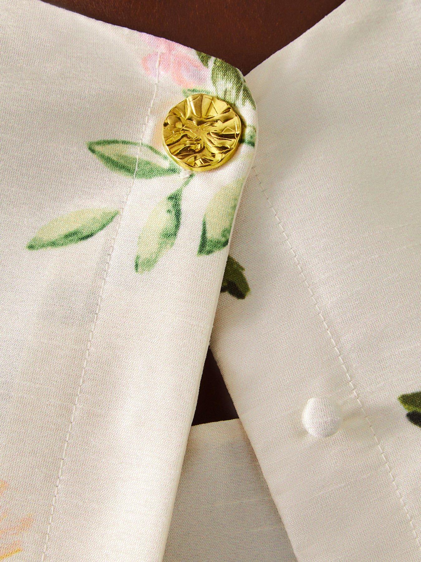  image of monsoon-anne-printed-jacket-cream