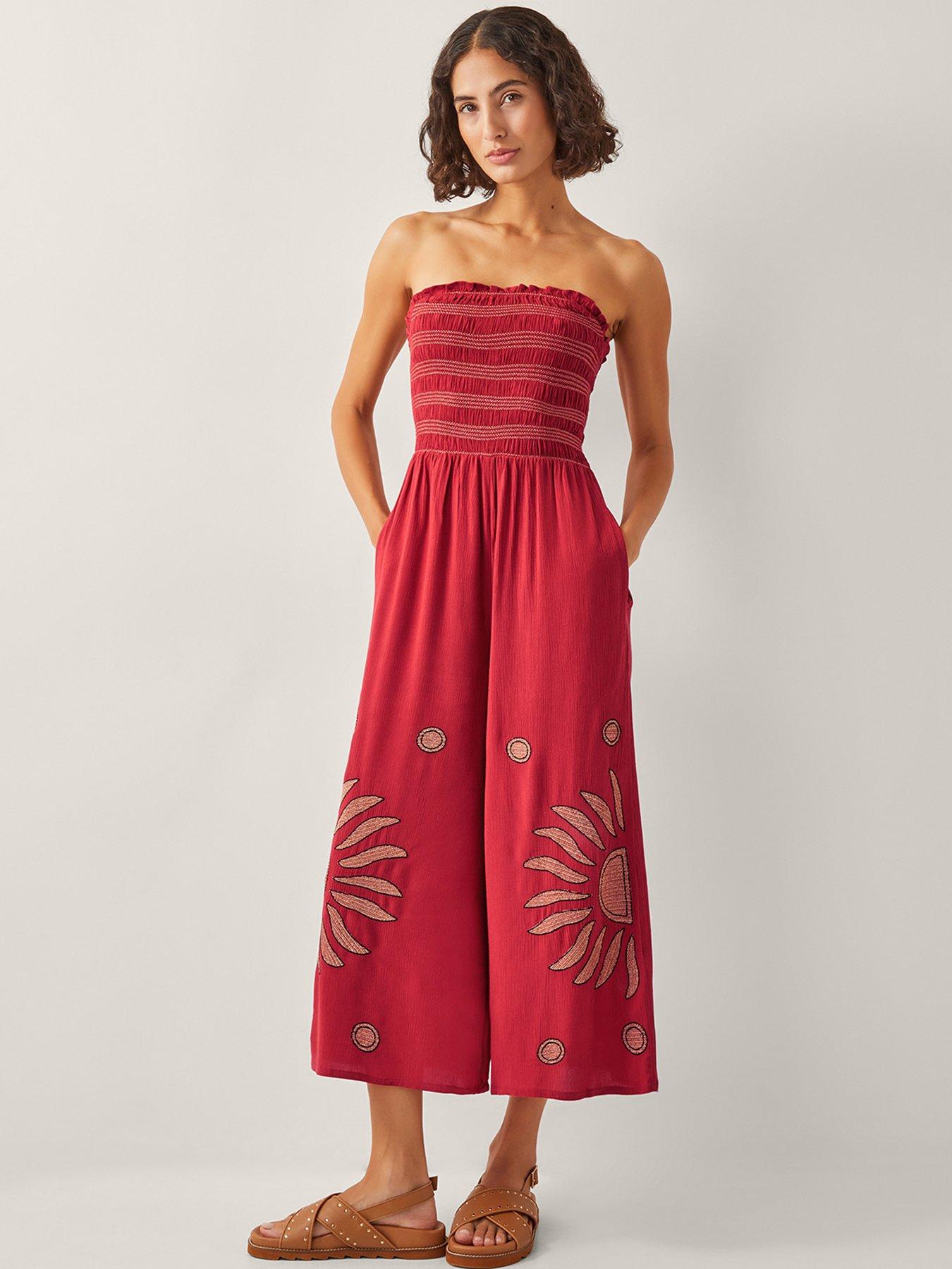 undefined Nadia Jumpsuit - Rust - Orange