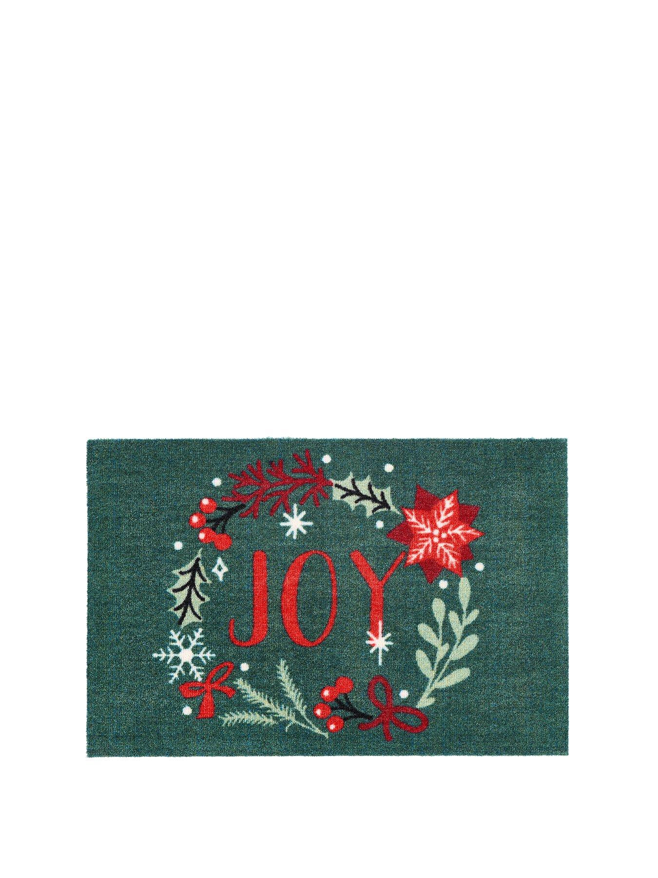 Image 2 of 4 of Very Home My Festive Joy Doormat 50x75cm - Multi