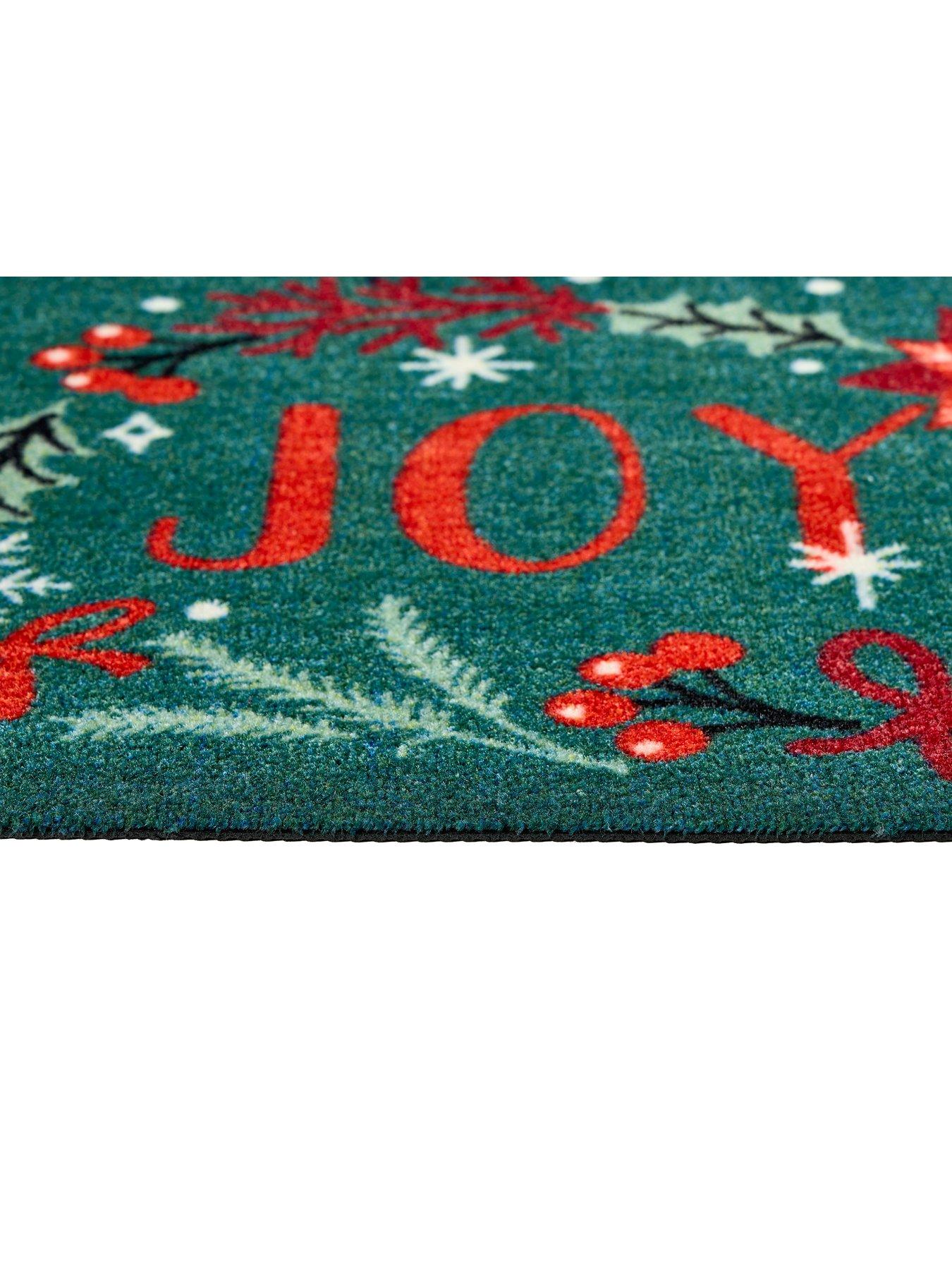  image of very-home-my-festive-joy-doormat-50x75cm-multi