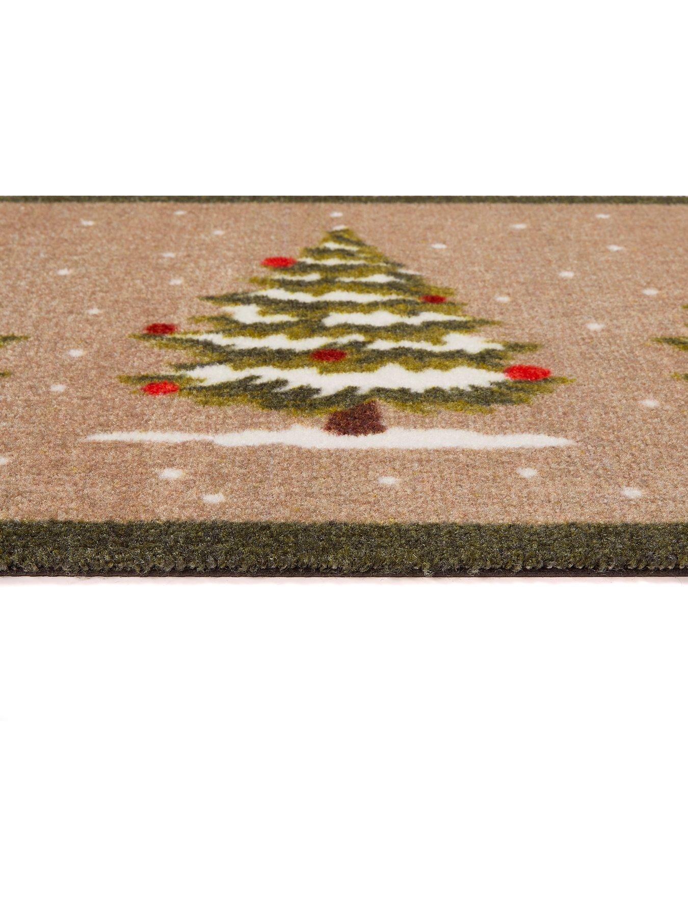 Image 3 of 4 of Very Home My Winter Trees Doormat 50x75cm - Multi