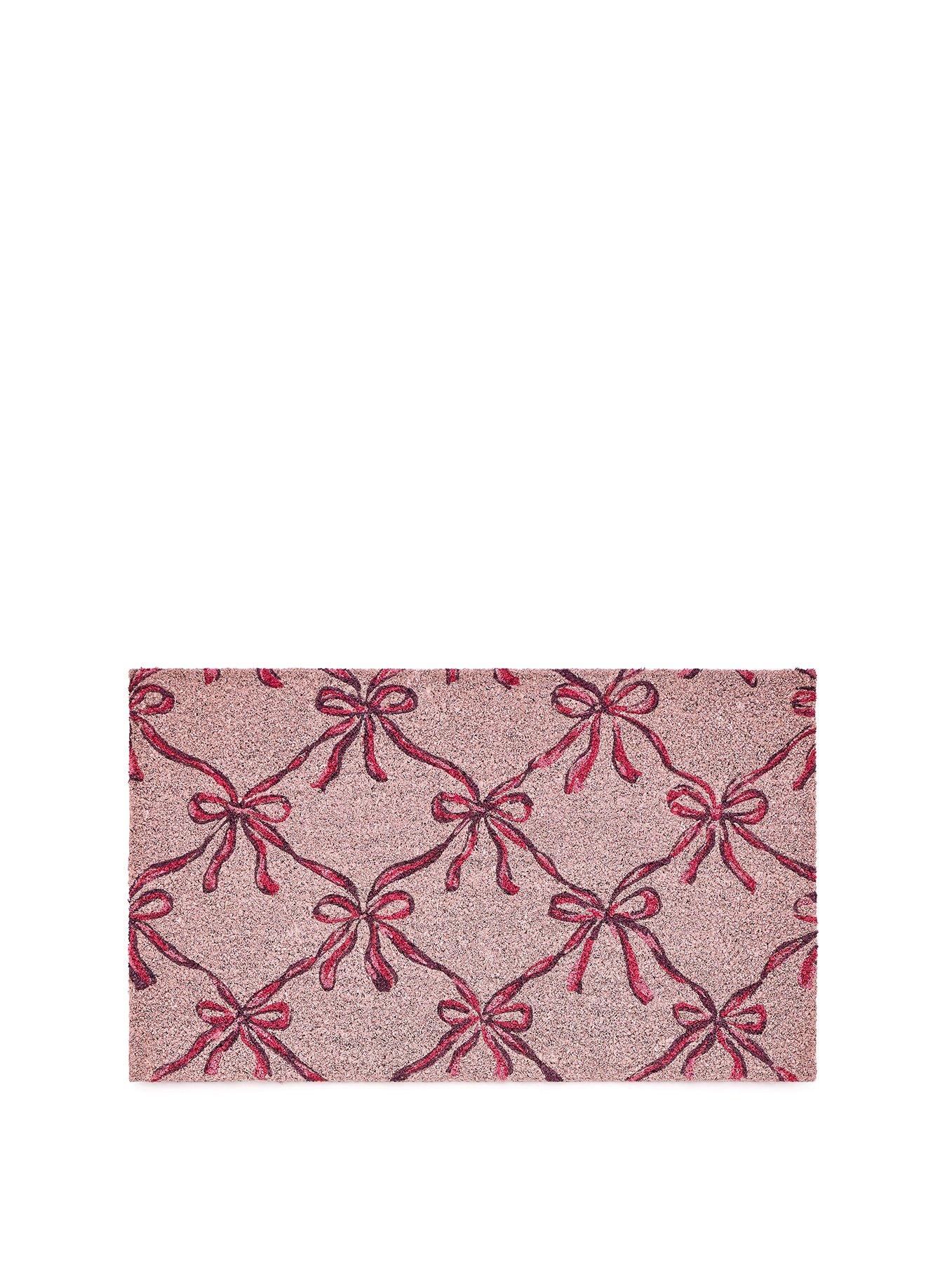 Image 2 of 3 of Very Home Pink Ribbons Doormat 45x75