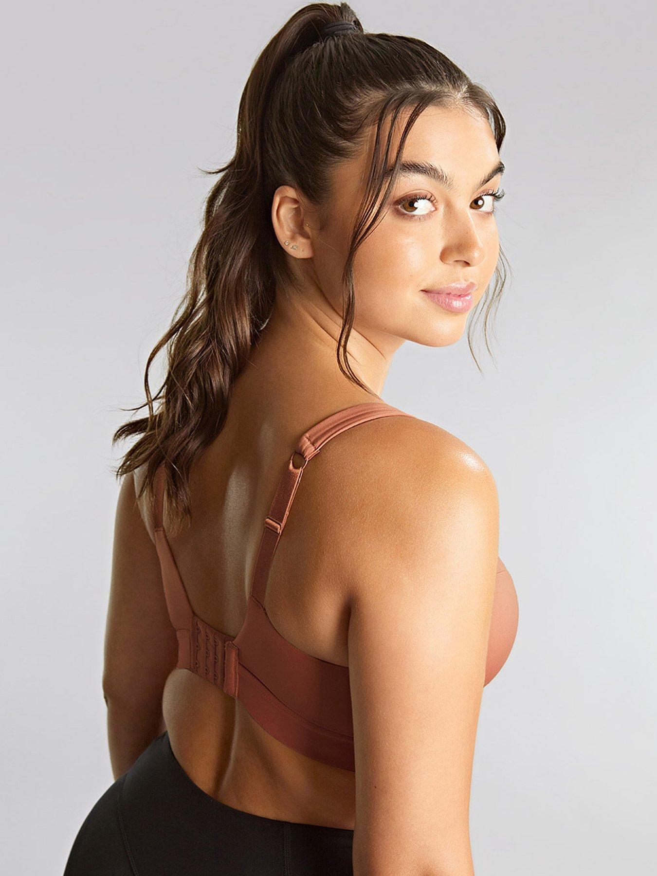 Image 4 of 6 of Panache Sport Endurance Wired Non Padded Sienna Rose Sports Bra - Sienna Rose
