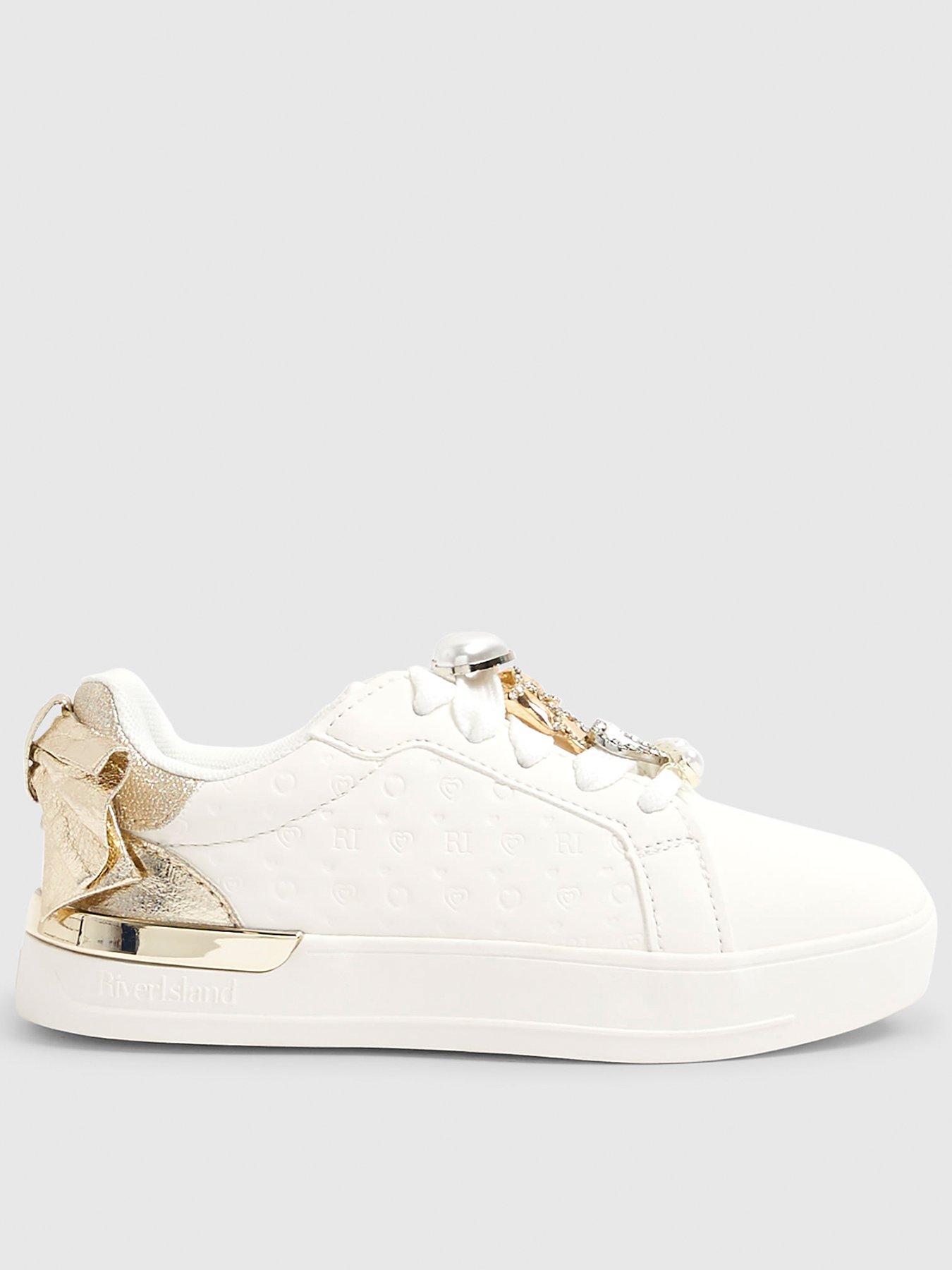 river-island-older-girls-bow-charm-plim-shoes-white