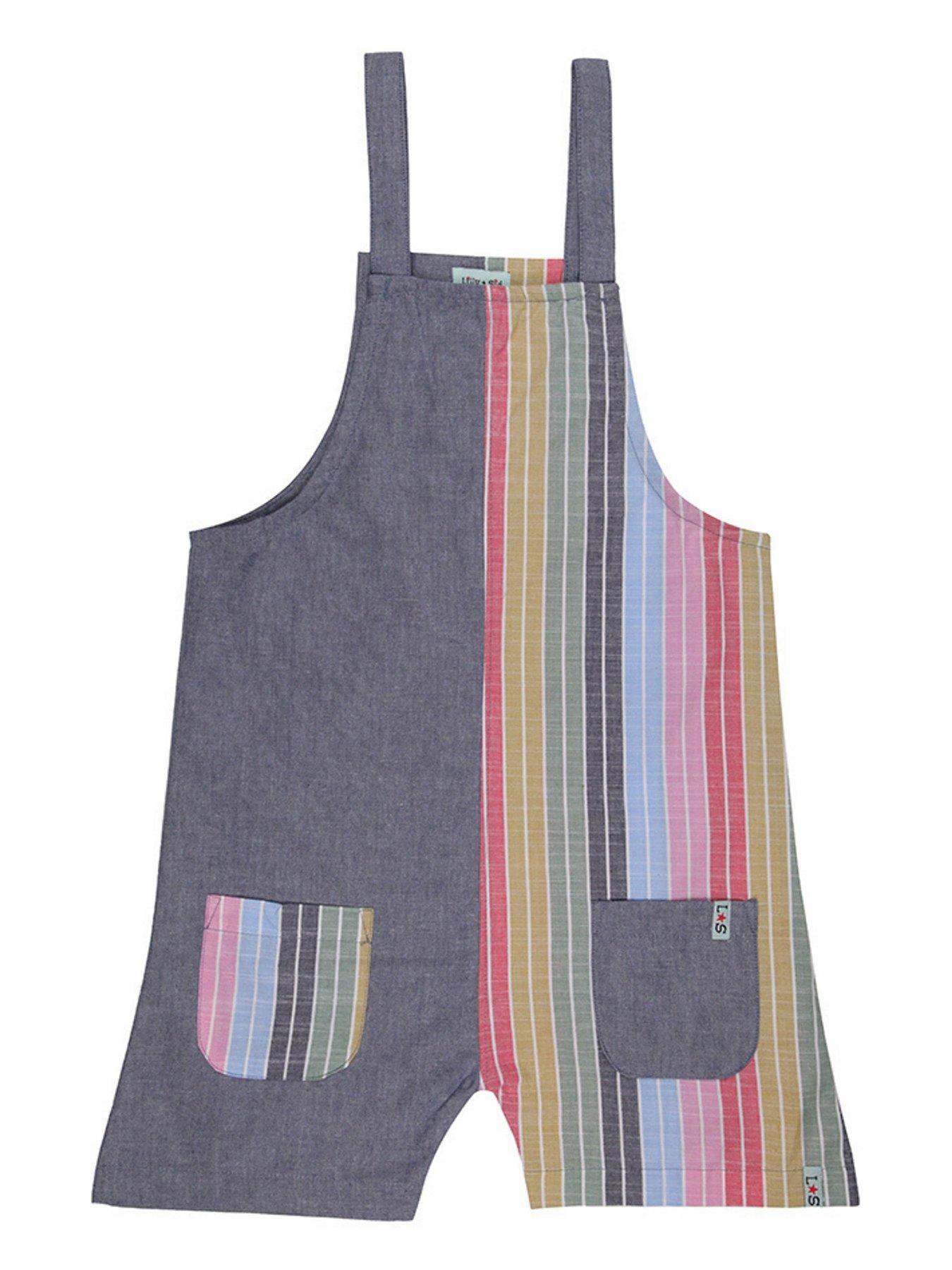 lilly-sid-girls-multicoloured-rainbow-stripe-print-playsuit-multi