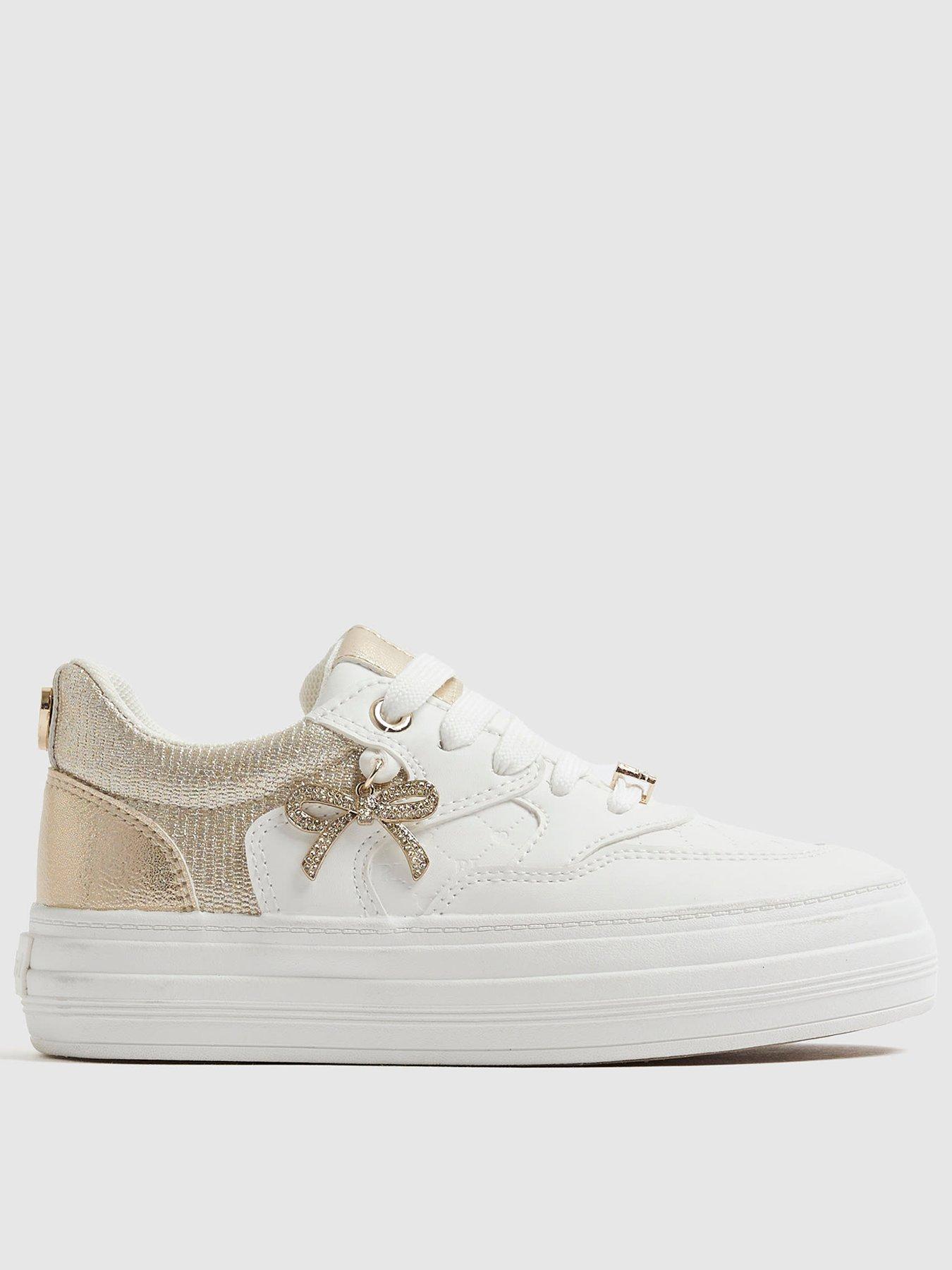 river-island-older-girls-bow-charm-plim-shoes-white