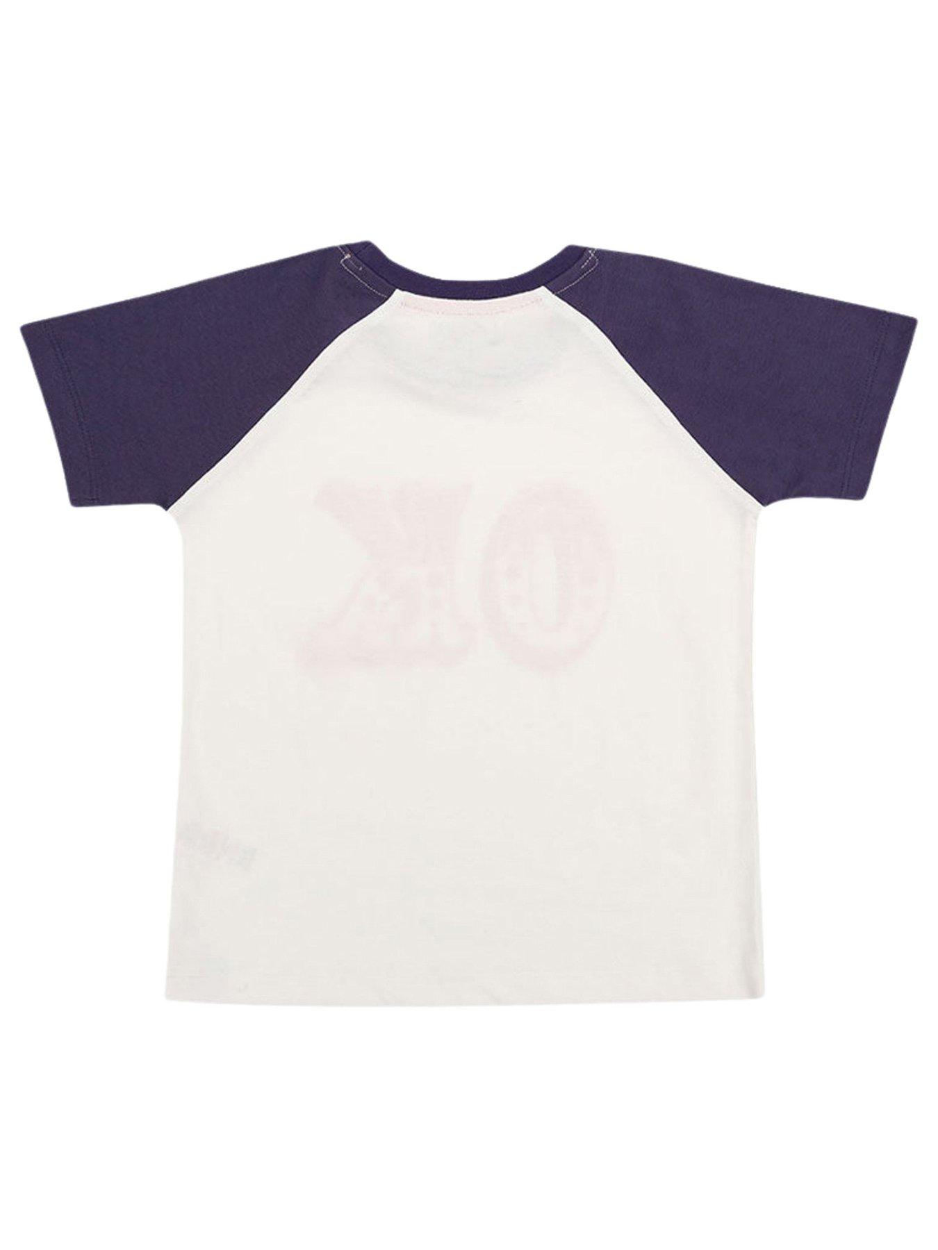 Image 2 of 3 of Lilly + Sid Boys Multicoloured Ok Slogan Print T-Shirt - Multi