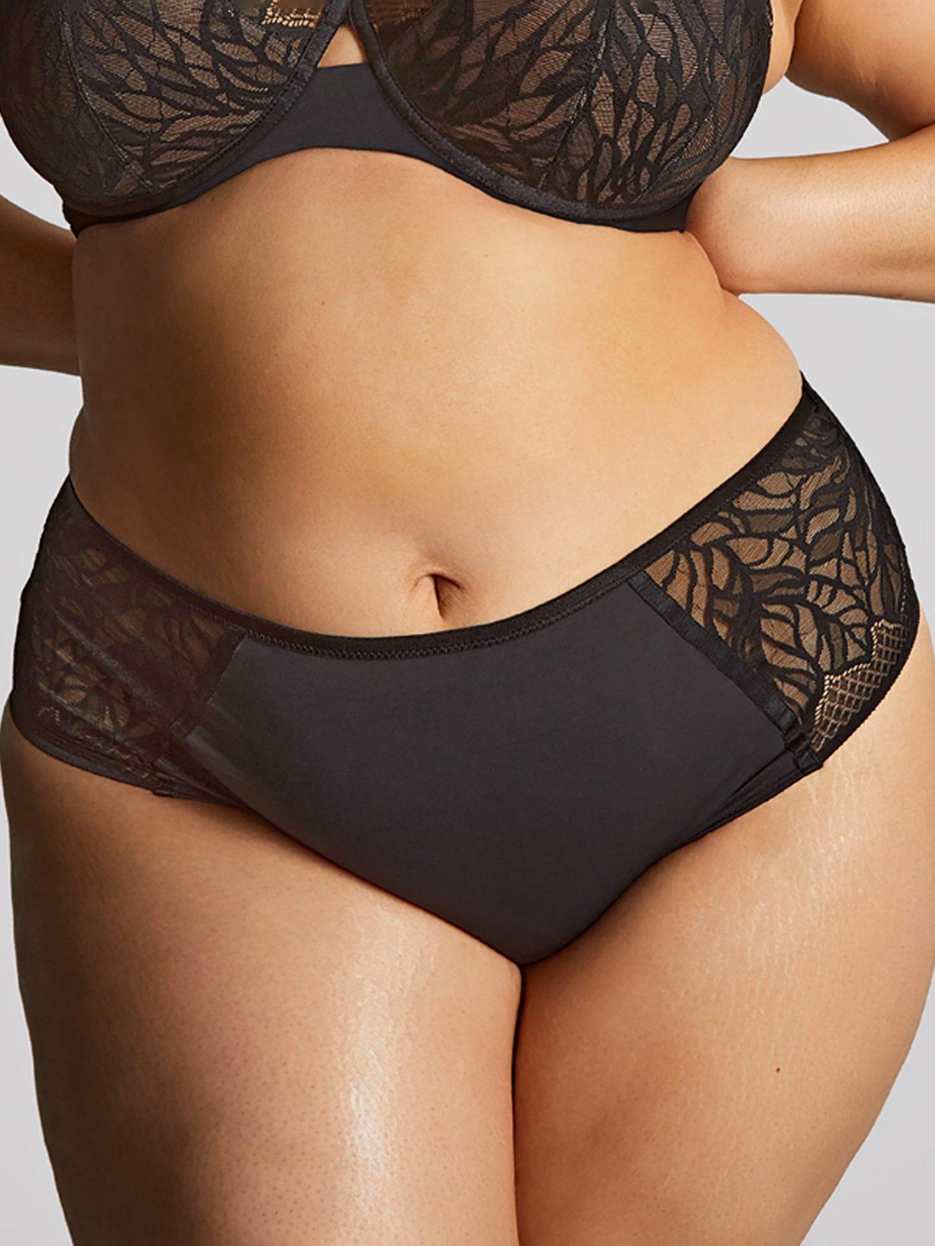 undefined Sophia Black Deep Brief - Black