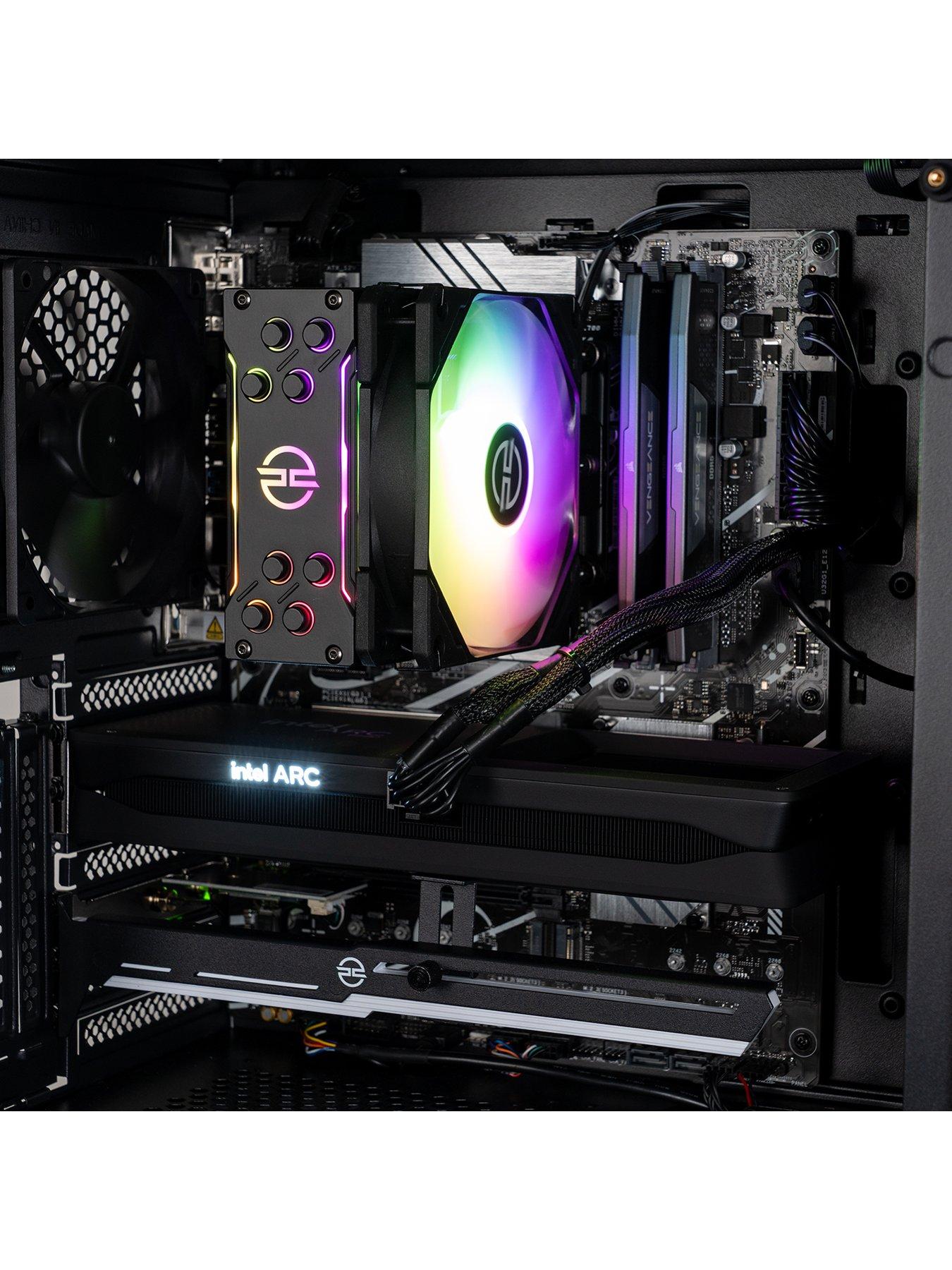 Image 4 of 8 of PCSpecialist Cypher 10 Gaming Desktop -&nbsp;12GB INTEL ARC B580,&nbsp;Intel Core i5,&nbsp;16GB RAM,&nbsp;1TB SSD -&nbsp;Black