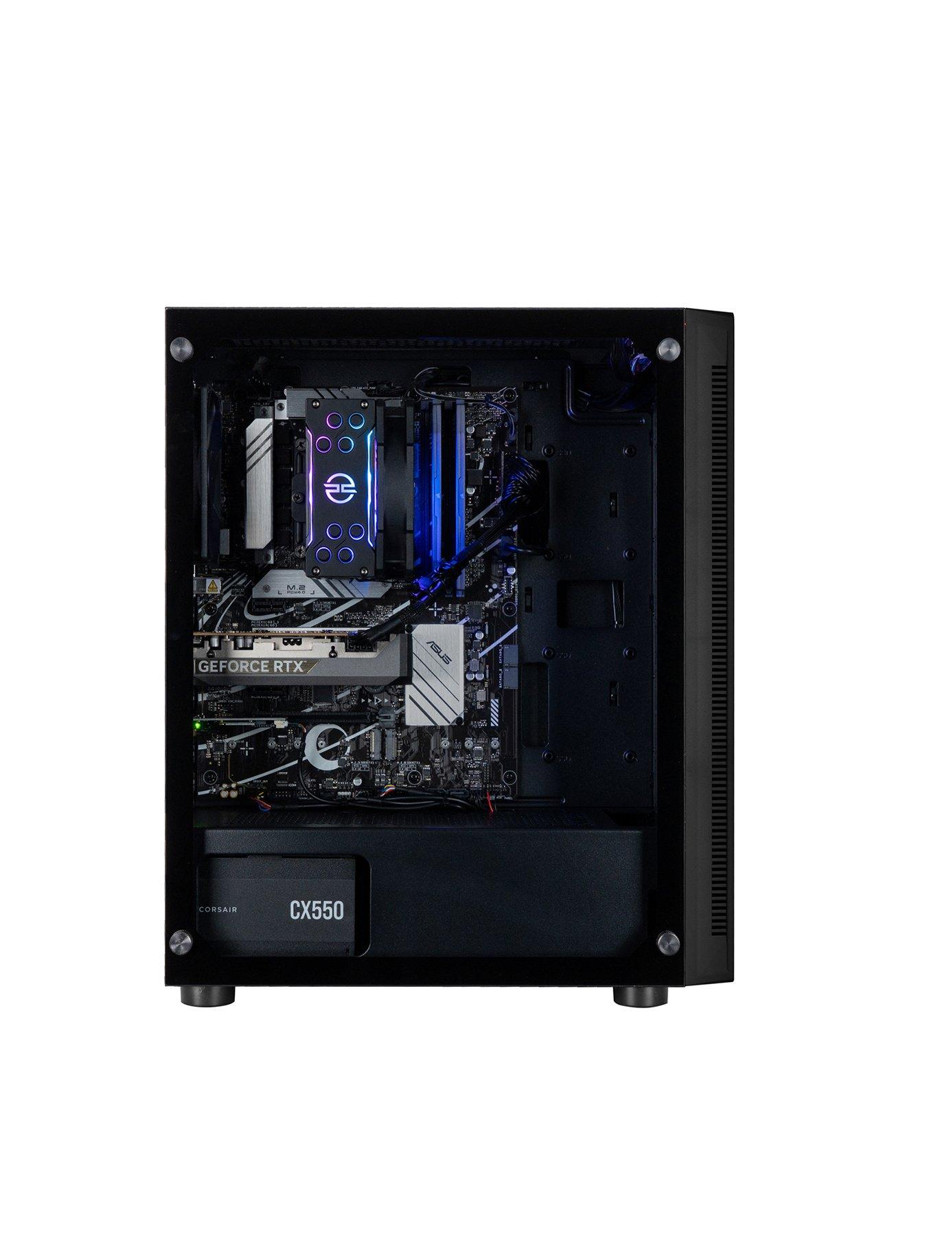 Image 3 of 8 of PCSpecialist Cypher 15 Gaming Desktop - GeForce RTX 5060,&nbsp;Intel Core i5,&nbsp;16GB RAM,&nbsp;1TB SSD - Black