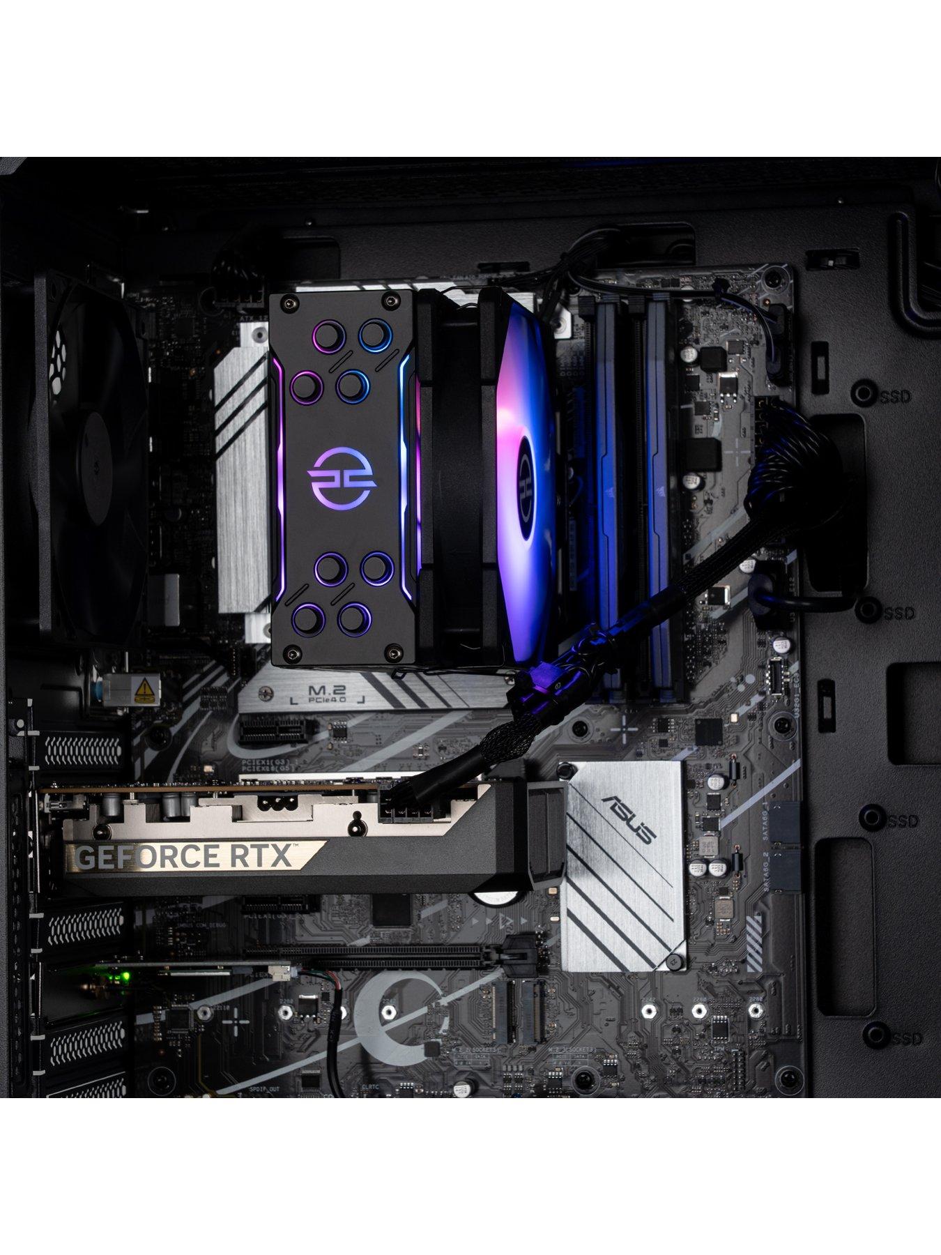 Image 4 of 8 of PCSpecialist Cypher 15 Gaming Desktop - GeForce RTX 5060,&nbsp;Intel Core i5,&nbsp;16GB RAM,&nbsp;1TB SSD - Black