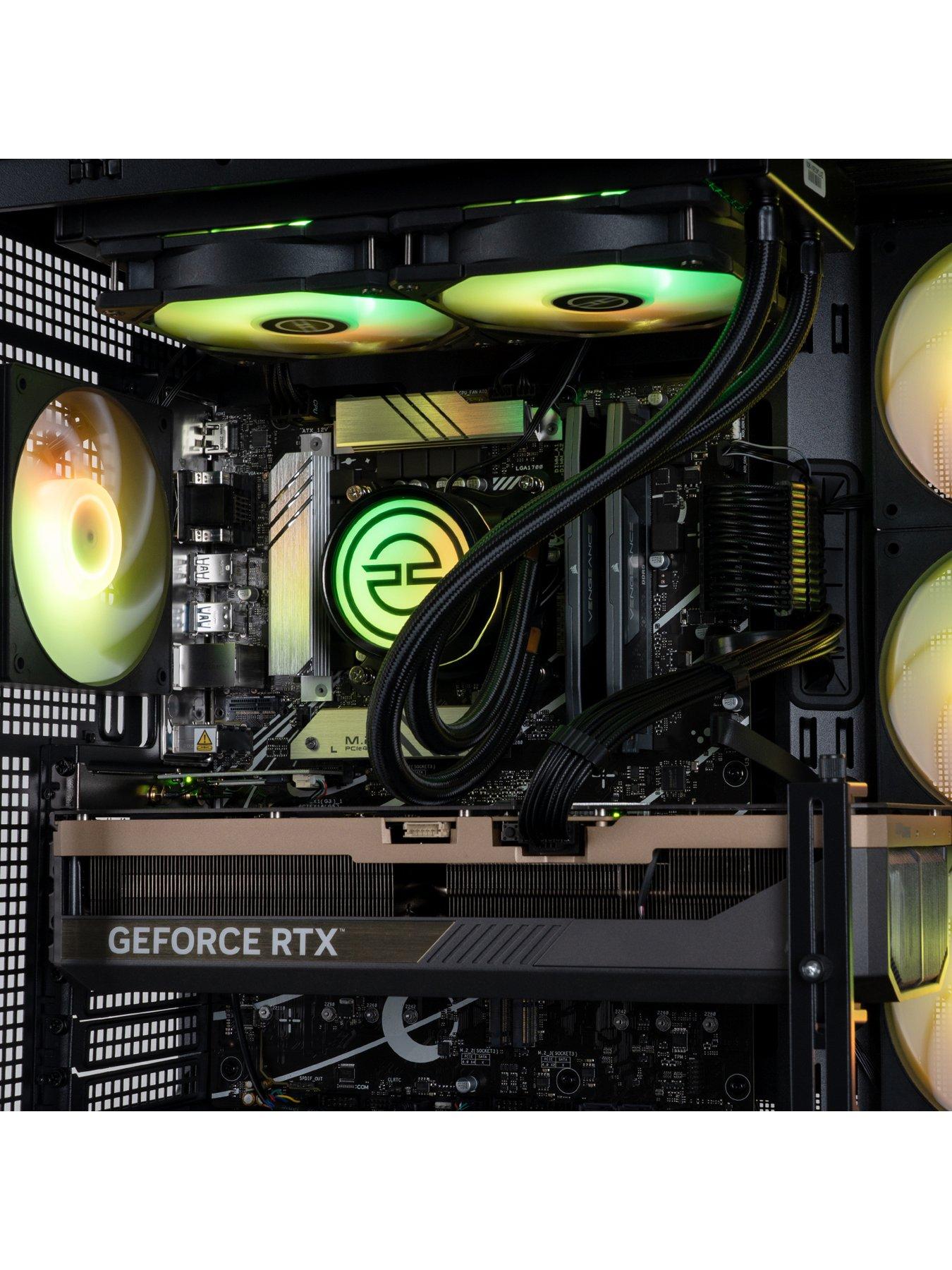 Image 4 of 8 of PCSpecialist Cypher 45 Gaming Desktop -&nbsp;GeForce RTX 5080,&nbsp;Intel Core i7,&nbsp;32GB RAM,&nbsp;2TB SSD -&nbsp;Black