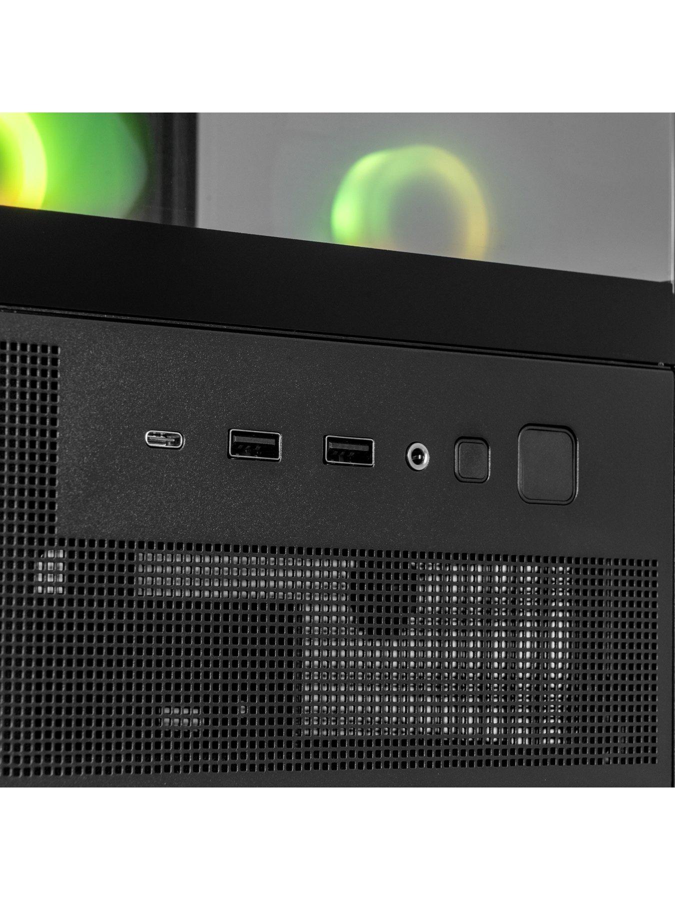  image of pcspecialist-cypher-50-geforce-rtx-5090-intel-core-i9-32gb-2tb-black