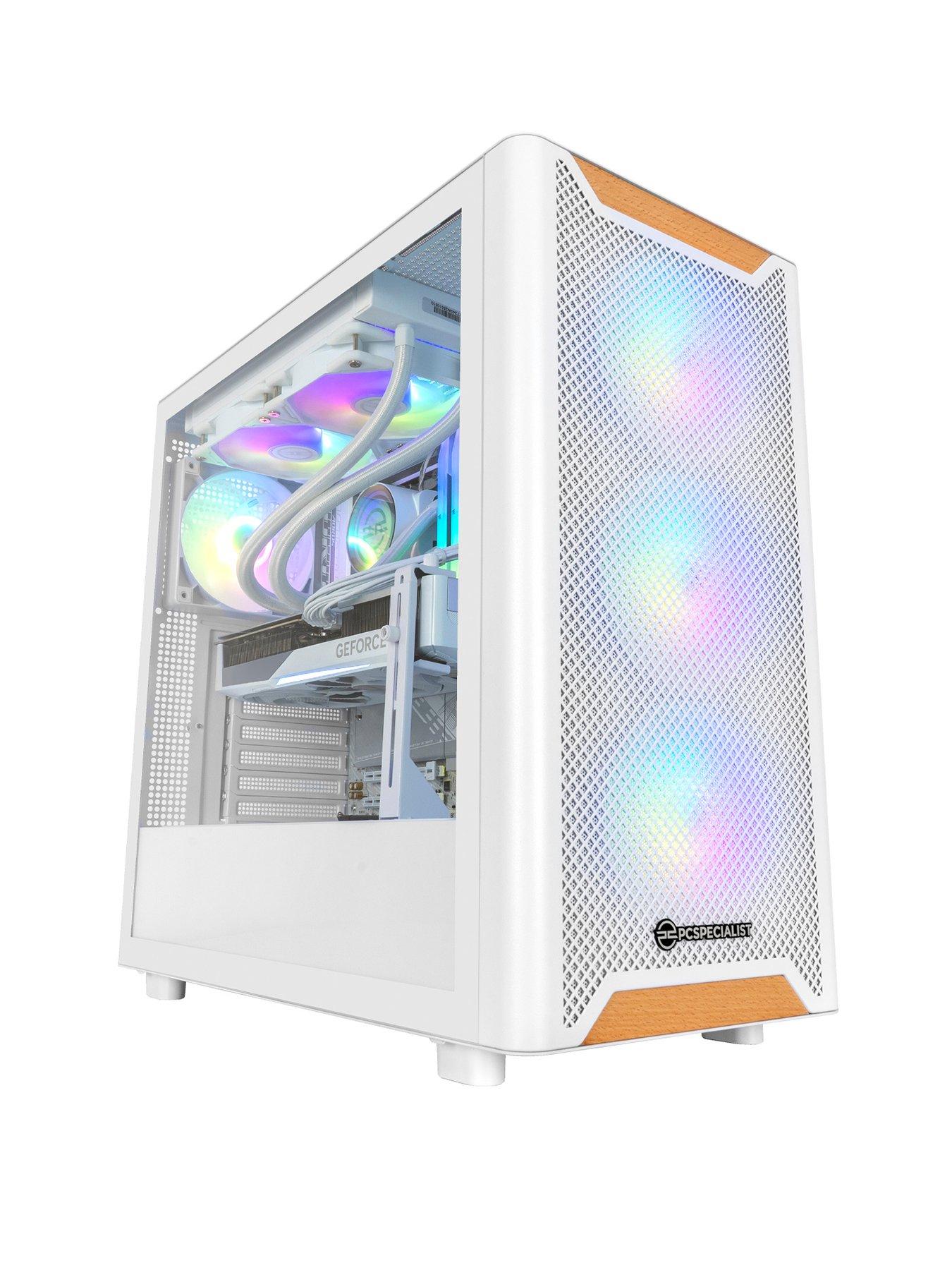 undefined Fusion Luna 30 GeForce RTX 5070 AMD Ryzen 7 32GB 1TB White