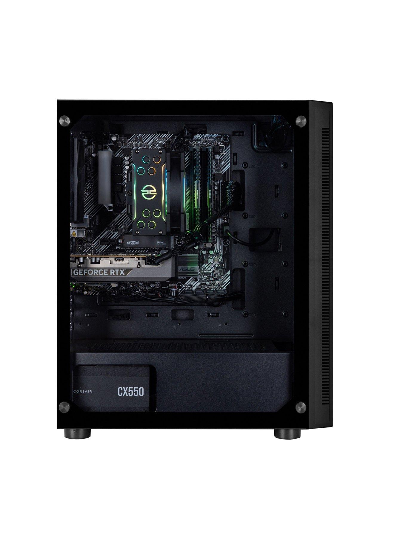  image of pcspecialist-fusion-25-geforce-rtx-5060-amd-ryzen-5-16gb-1tb-black