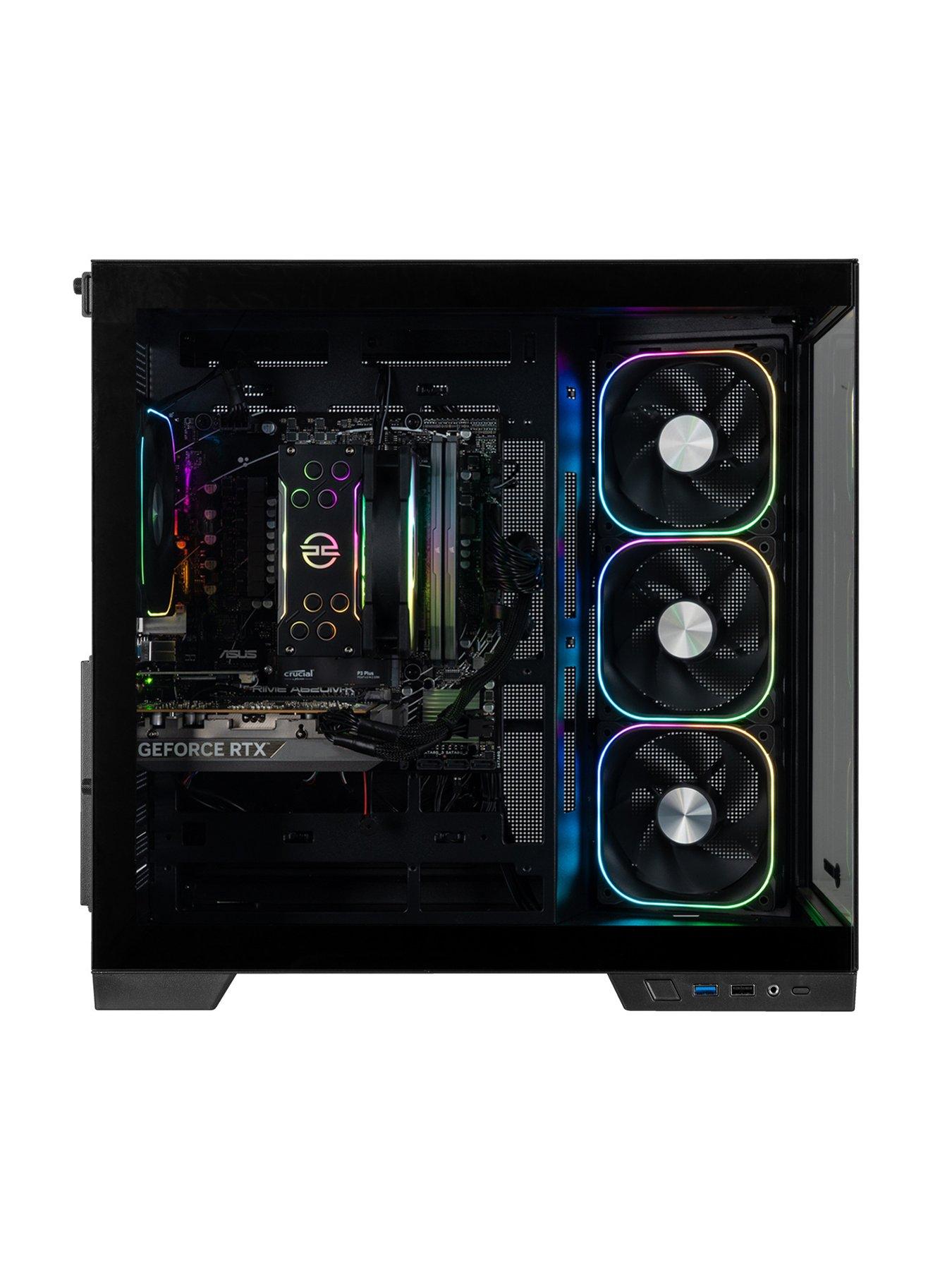  image of pcspecialist-fusion-35-geforce-rtx-5060-ti-amd-ryzen-5-16gb-1tb-black