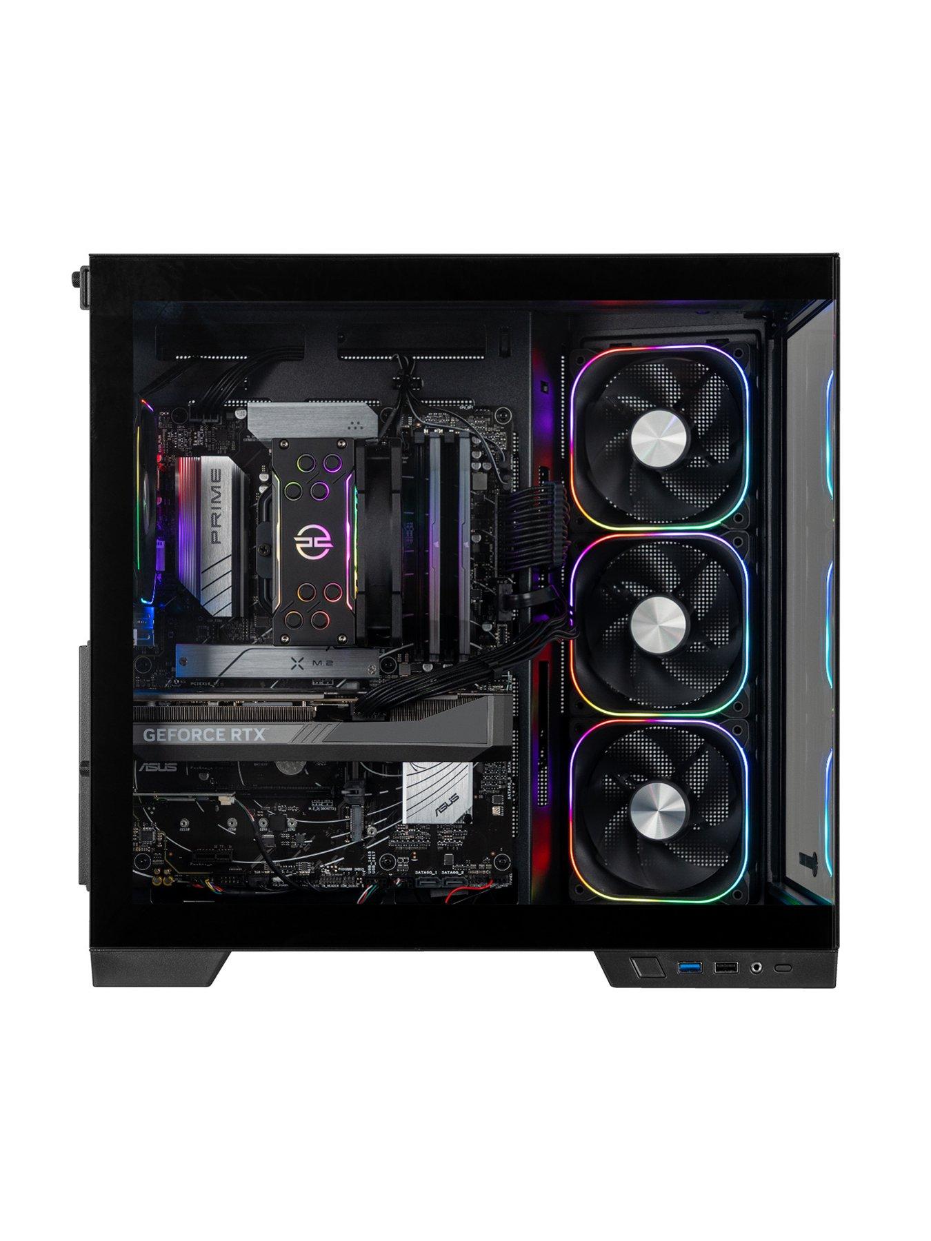  image of pcspecialist-fusion-40-geforce-rtx-5060-ti-amd-ryzen-7-16gb-1tb-black