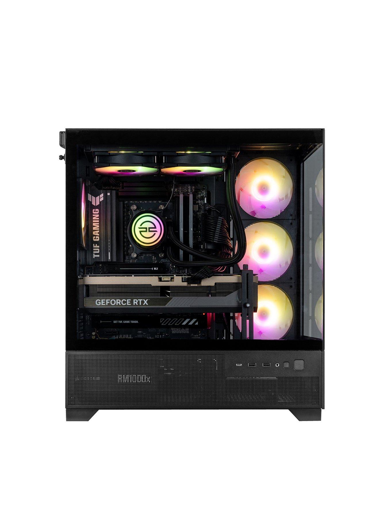 Image 3 of 8 of PCSpecialist Fusion 75 GeForce RTX 5090 AMD Ryzen 7 32GB 2TB Black