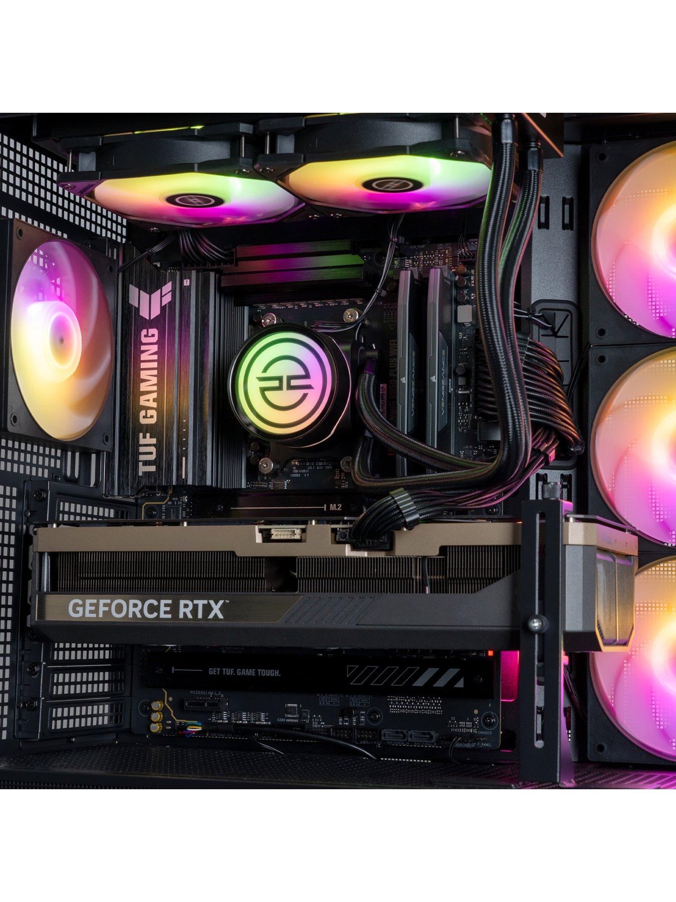 Image 4 of 8 of PCSpecialist Fusion 75 GeForce RTX 5090 AMD Ryzen 7 32GB 2TB Black