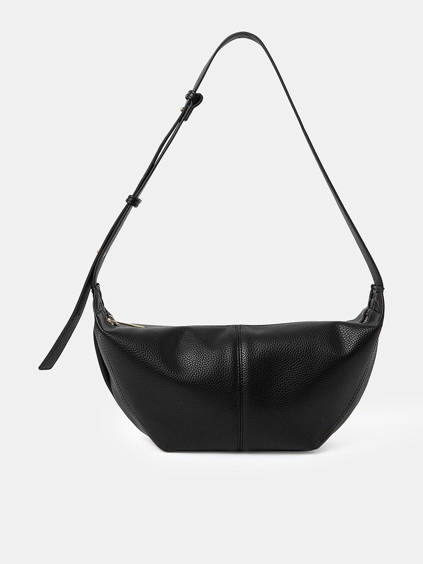 Image 1 of 5 of Accessorize Crossbody Sling Bag - Black