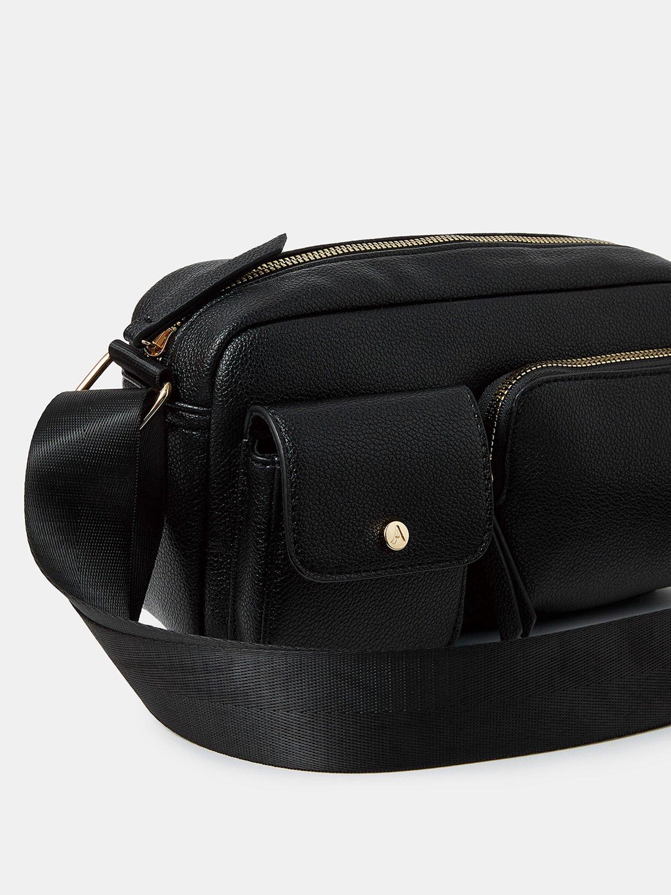 Image 3 of 4 of Accessorize Utility Crossbody Bag - Black