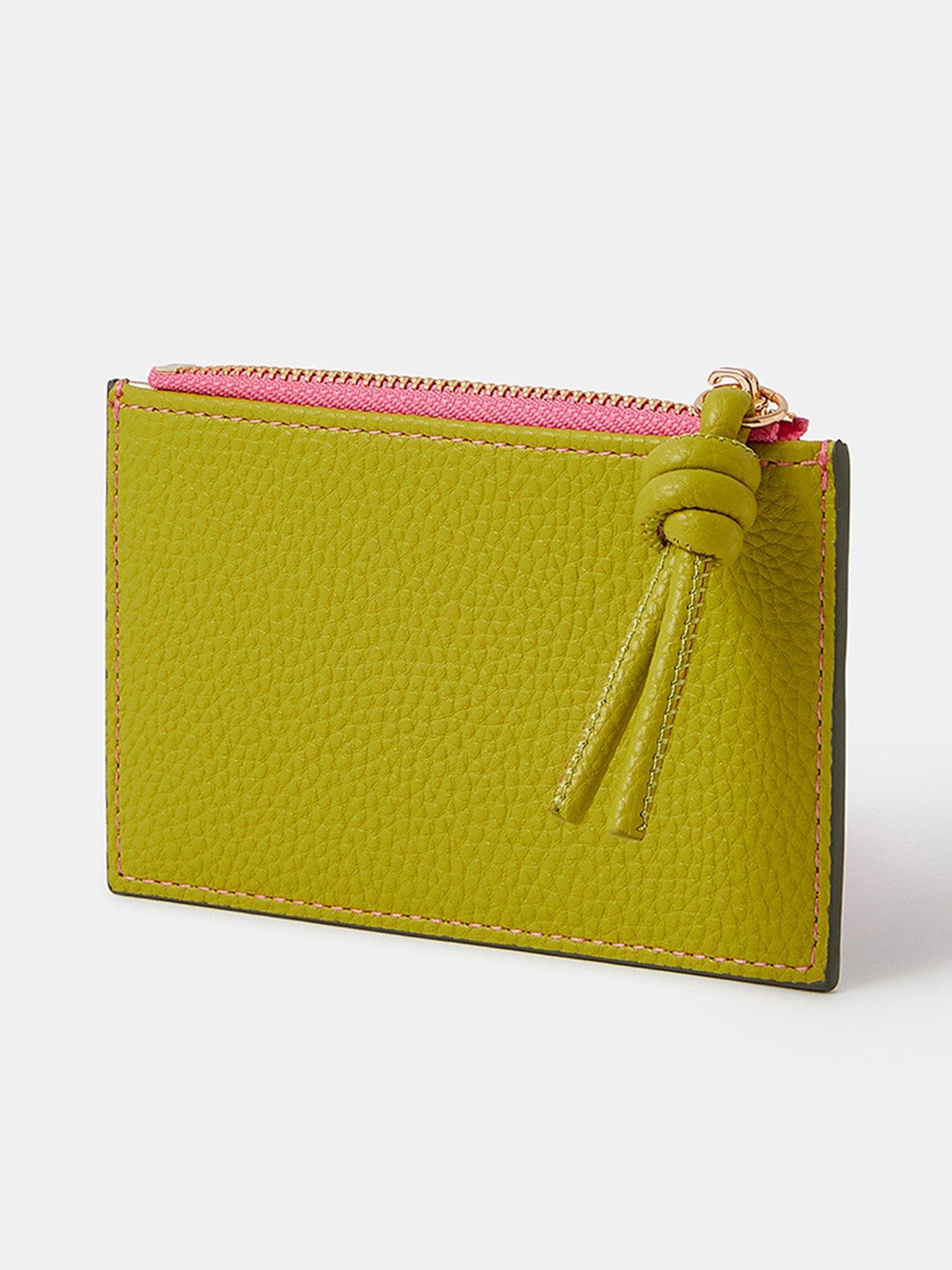 Image 2 of 3 of Accessorize Colourblock Palm Card Holder - Multi