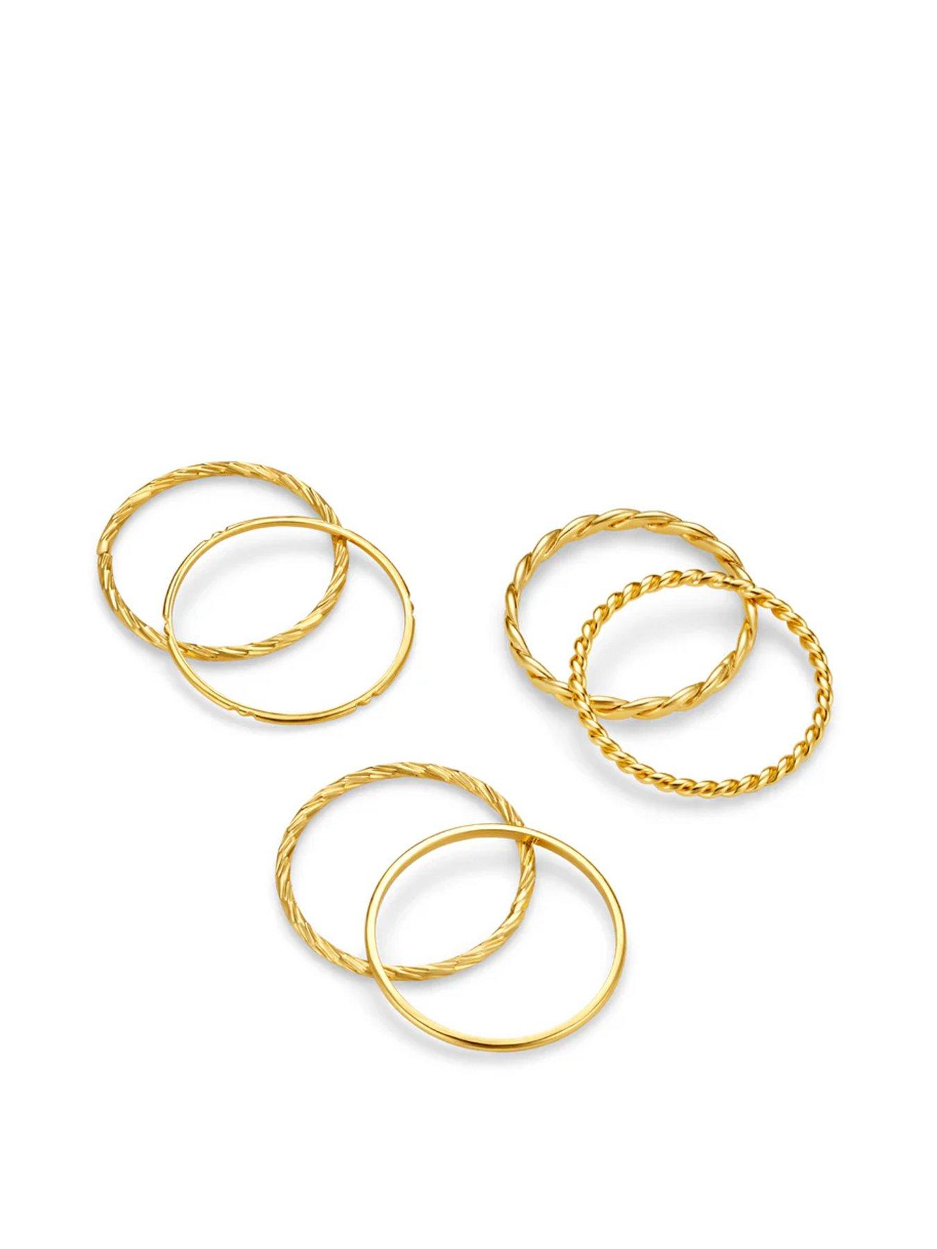undefined Mixed Multi Ring Pack