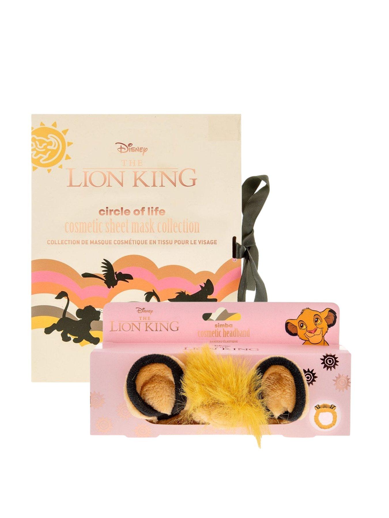 Disney The Lion King Ling King Headband and Sheet Mask Collection Bundle