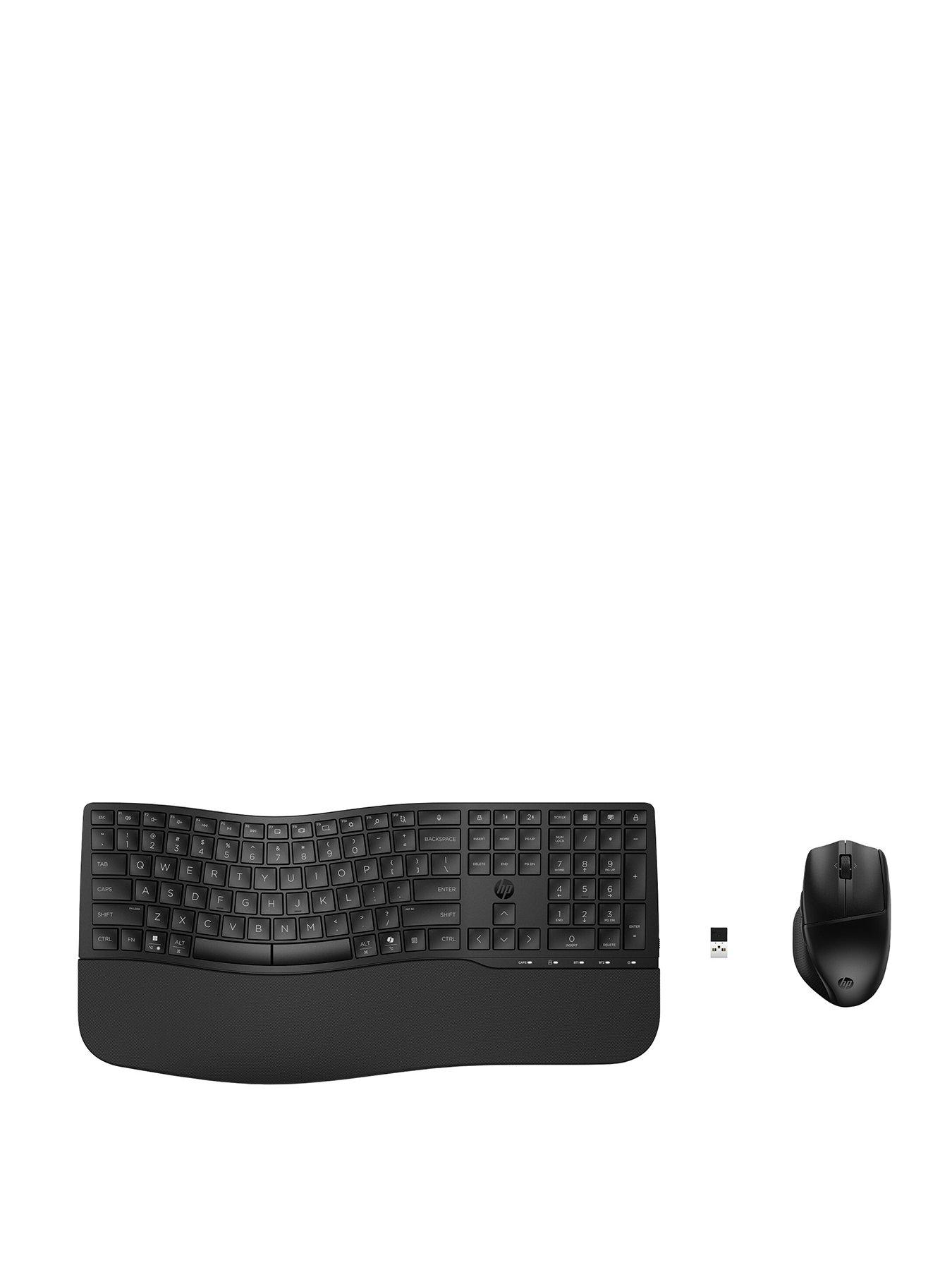 HP 680 Comfort Dual-Mode Keyboard and Mouse Combo