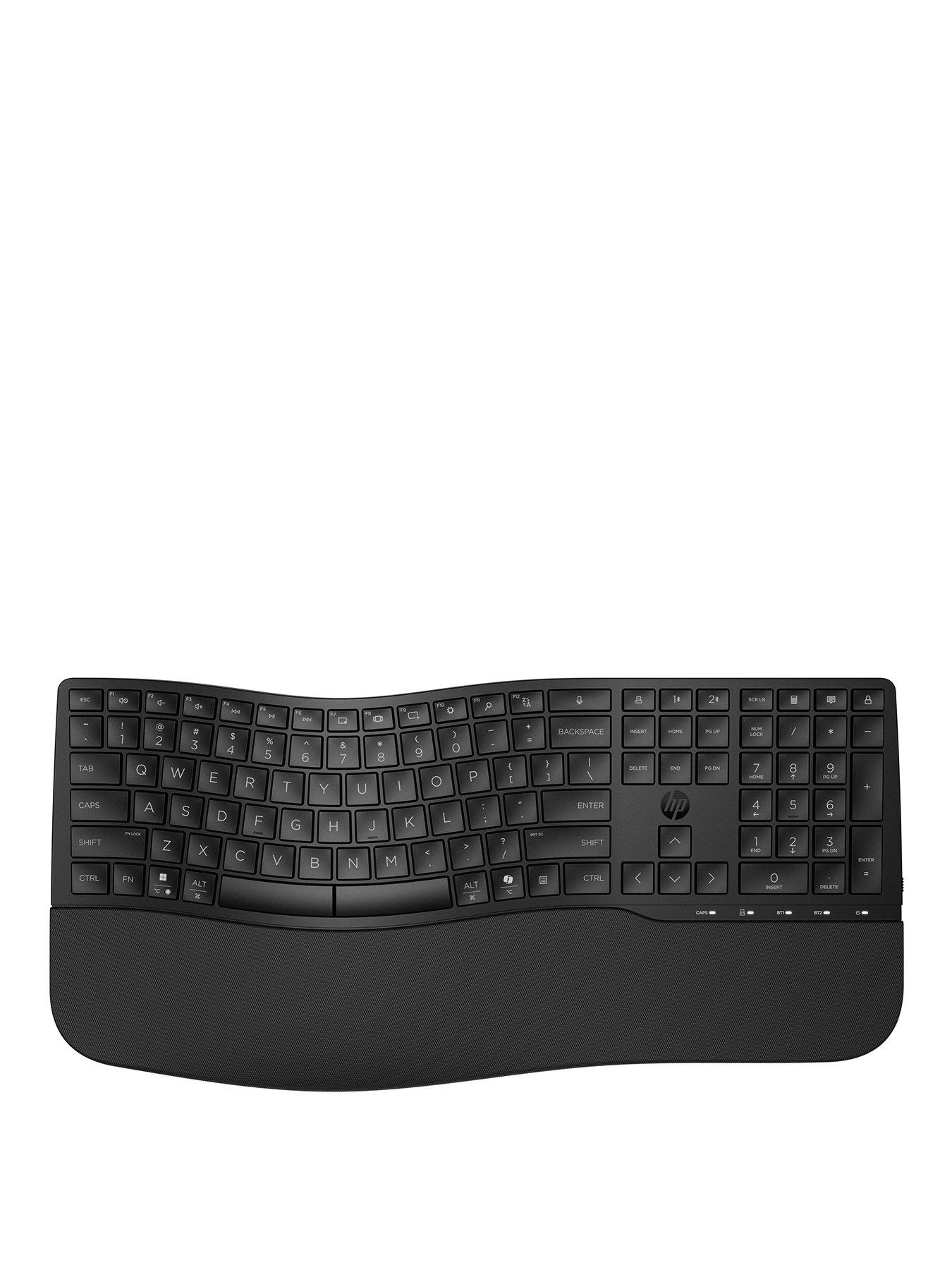 Image 1 of 8 of HP 680 Comfort Dual-Mode Keyboard